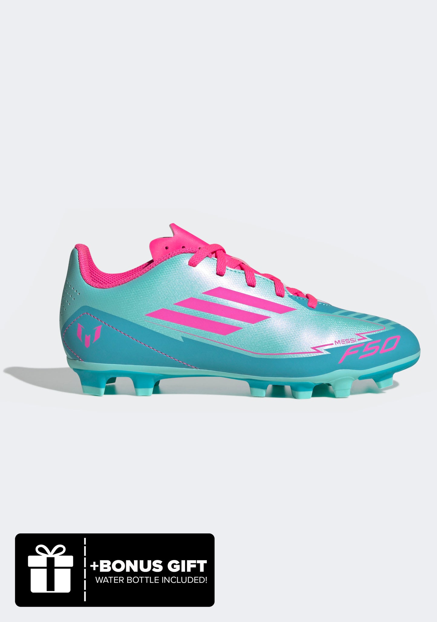 Adidas Kids' F50 Club Messi Firm/Multi-Ground Boots