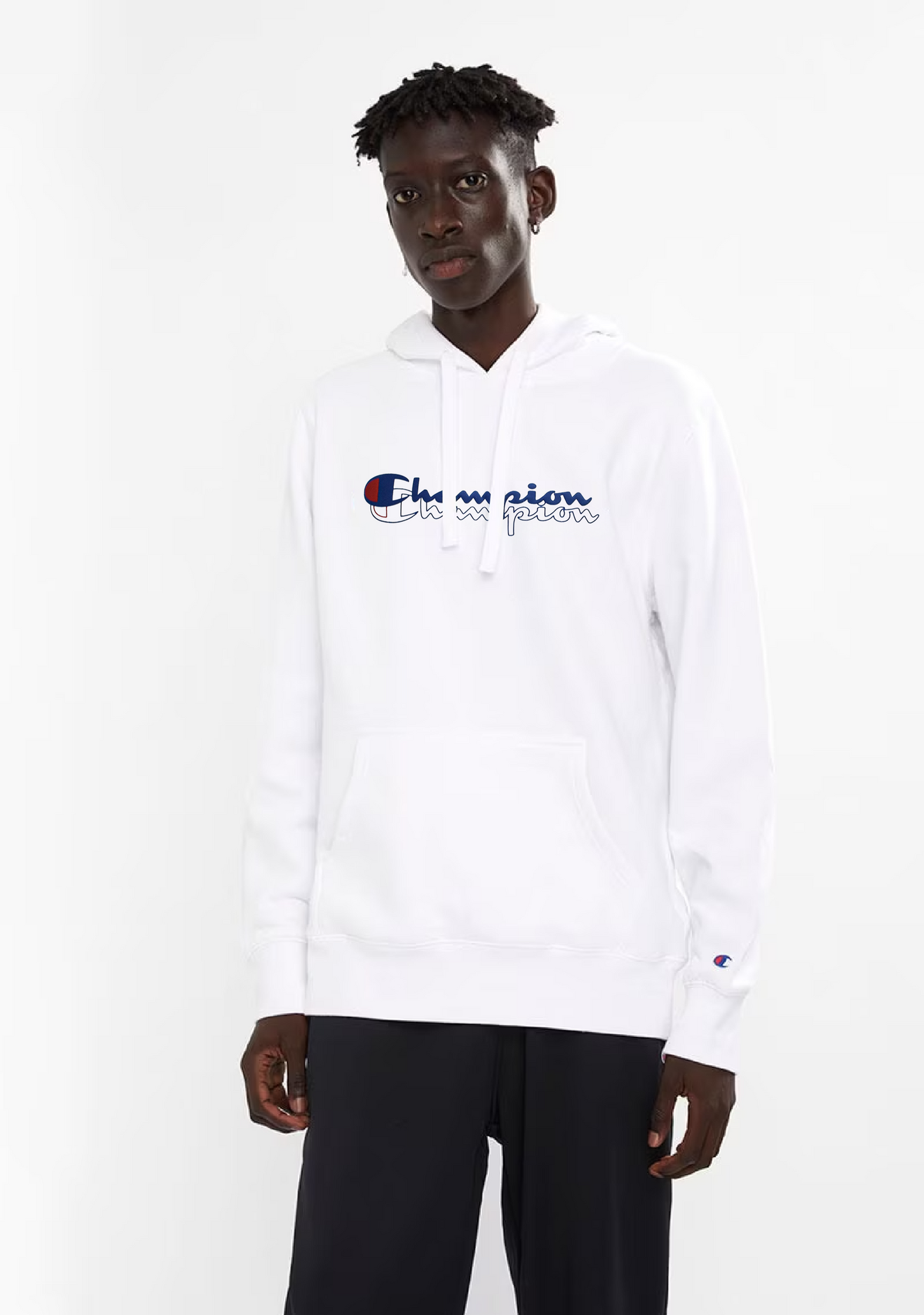 Champion Men's Sporty Graphic Print Hoodie