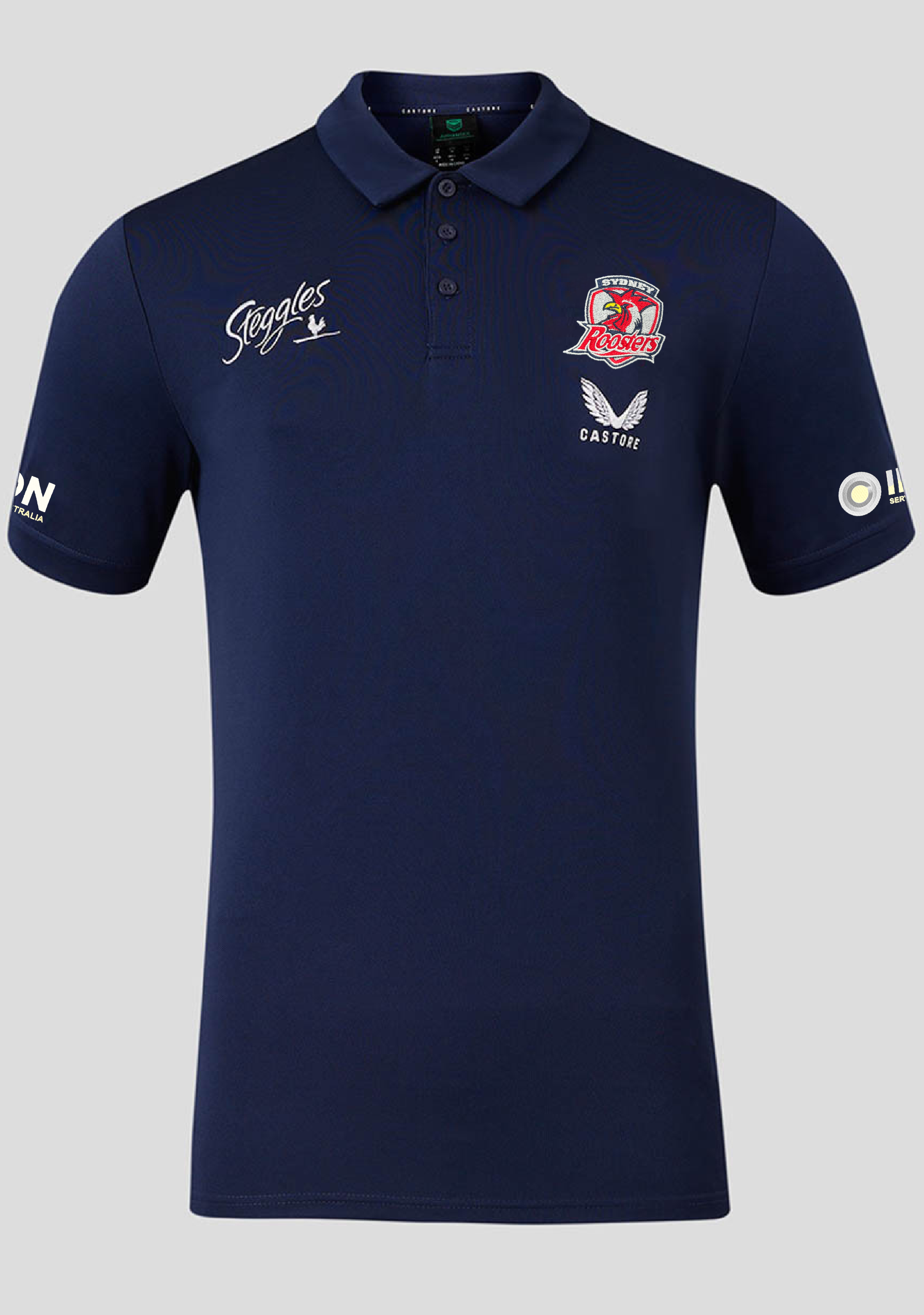 Castore Junior Roosters Media Polo JCSRKTRMP Jim Kidd Sports
