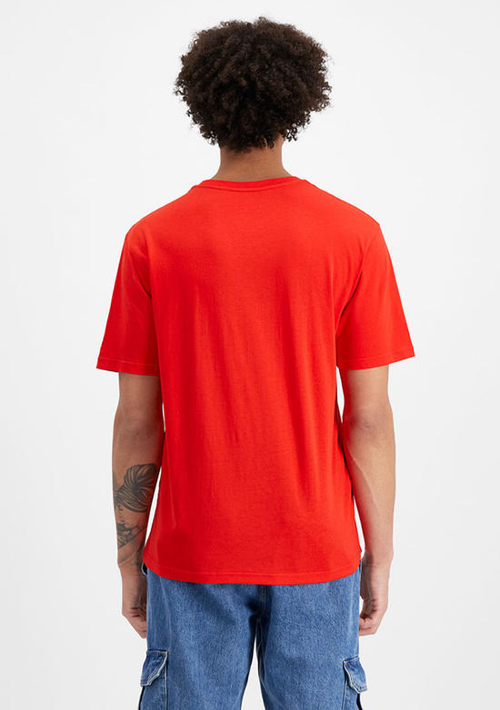 Champion Men's C Logo Short Sleeve Tee Red