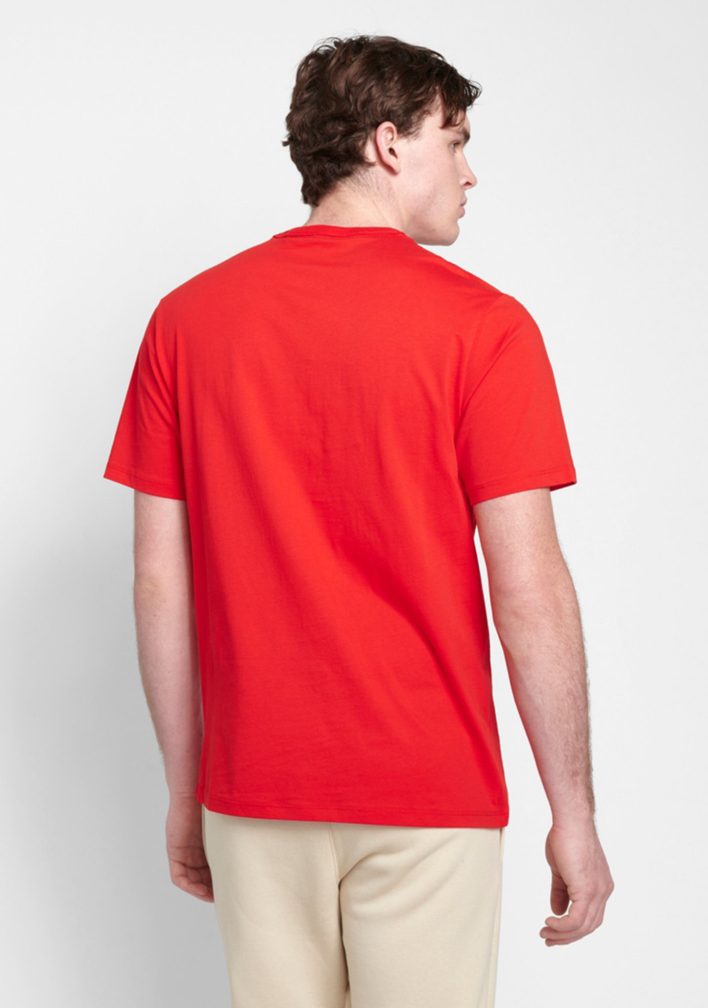 Champion Men's Script Logo Short Sleeve Tee Red