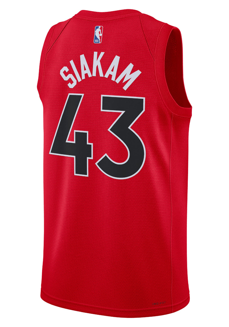 Nike Mens Pascal Siakam Toronto Raptors Icon Edition 2022/23 Dri-FIT NBA Swingman Jersey <br> DN2023 657