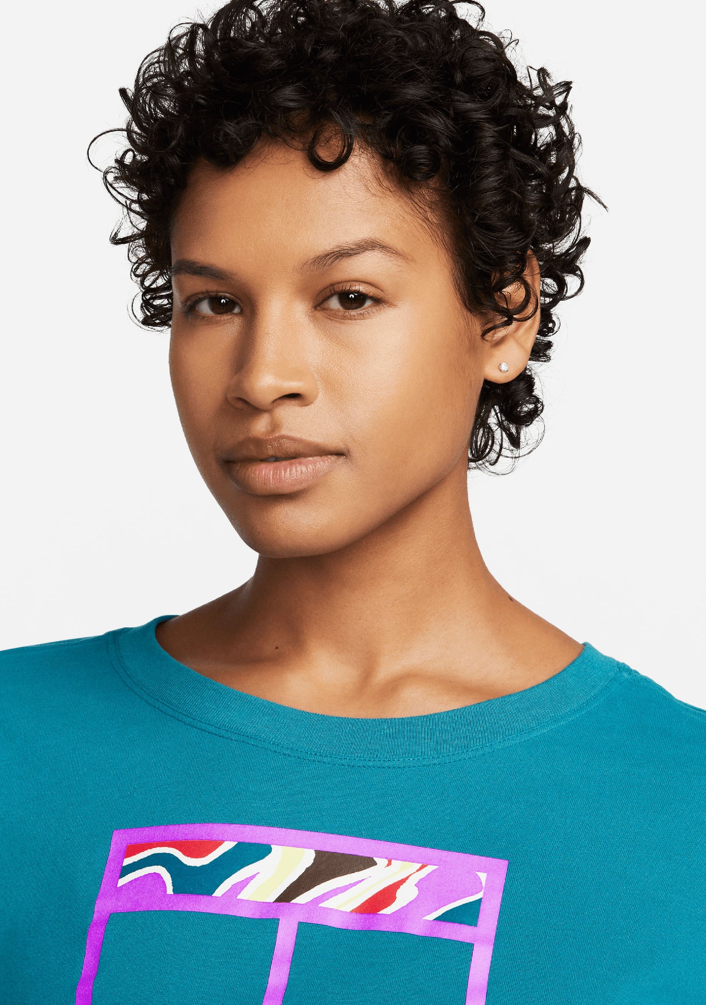 Nike Womens Dri-Fit Long Sleeves Slam Tee
