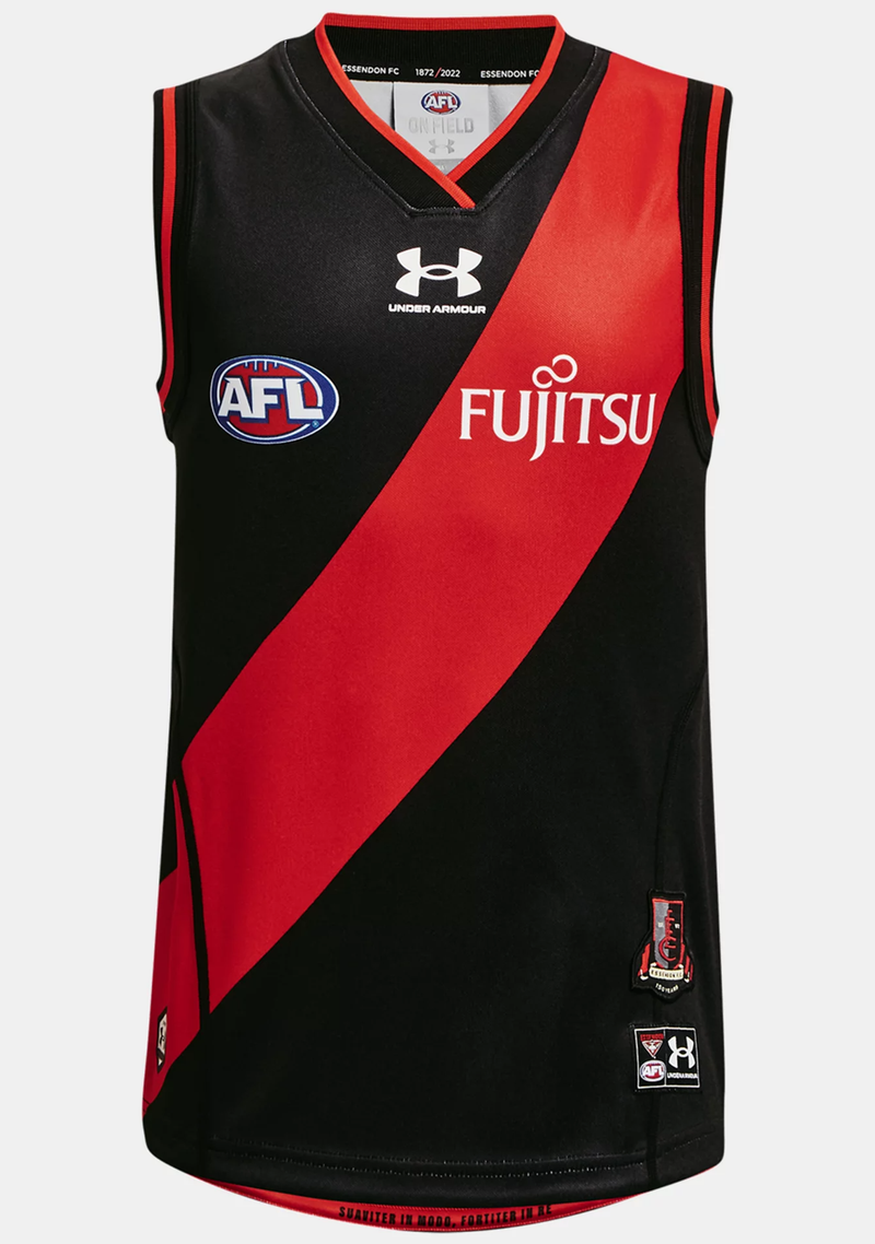 Under Armour Essendon Youth Replica Guernsey 2022 <br> 1374353 003