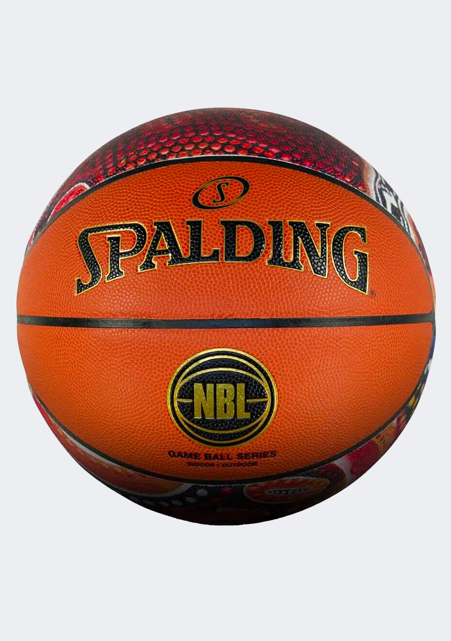 Spalding NBL Indigenous All Surface Ball with FREE Wilson NBA Team Mini Retro Phoenix Suns Basketball