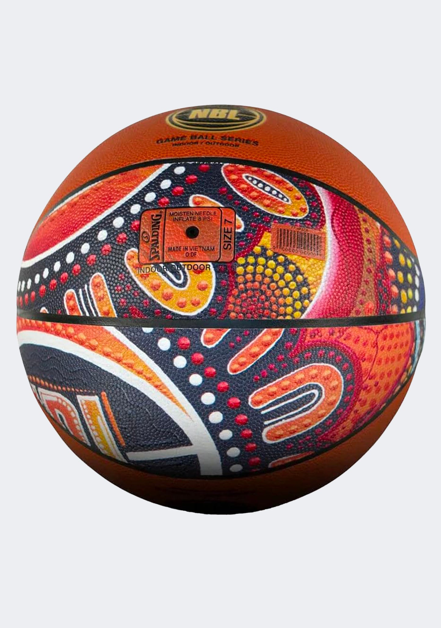 Spalding NBL Indigenous All Surface Ball with FREE Wilson NBA Team Mini Retro Phoenix Suns Basketball