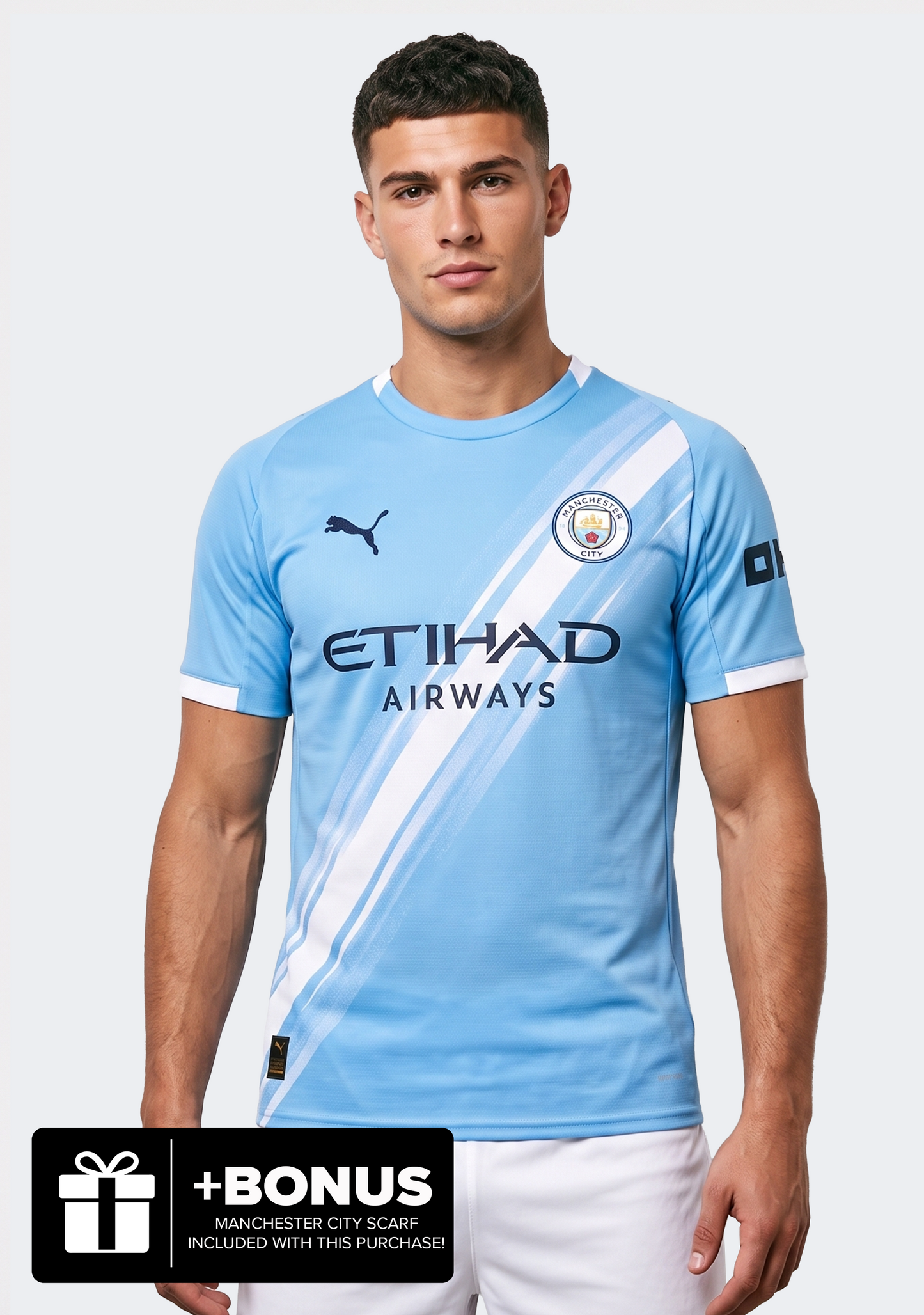 Puma Men's Manchester City 25/26 Home Replica Jersey