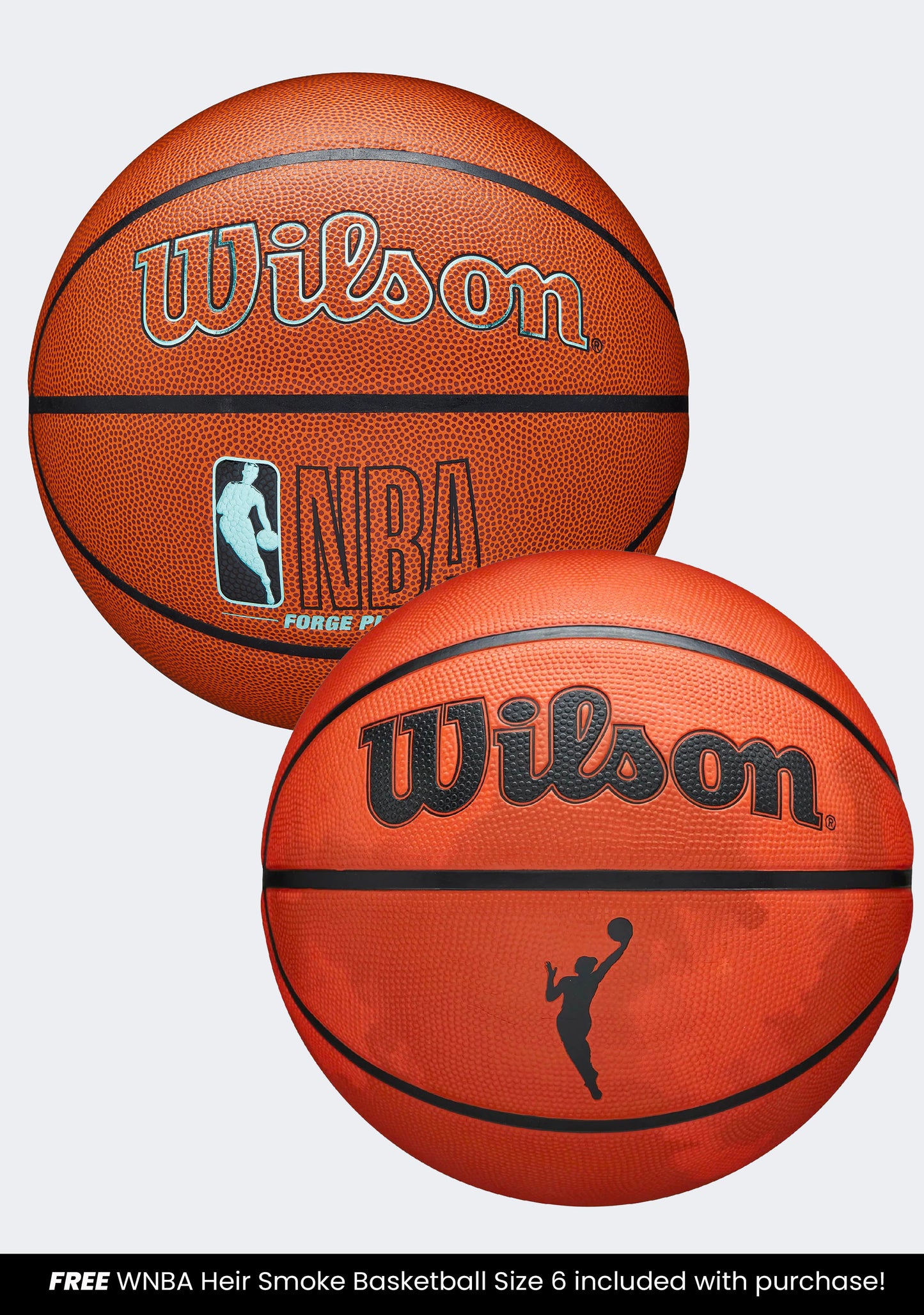 Wilson NBA Forge Plus Eco Indoor/Outdoor Basketball