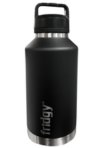 Fridgy 1080mL Grip Range Water Bottle Black