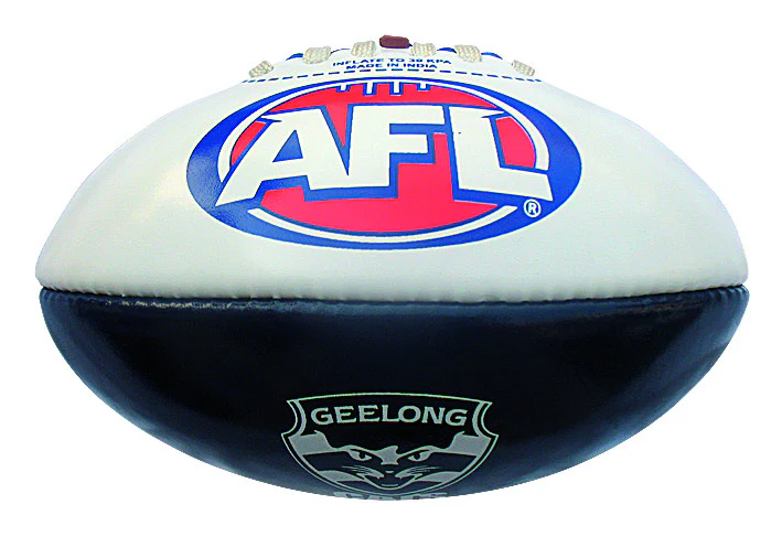 Burley PVC AFL Geelong Football 20cm