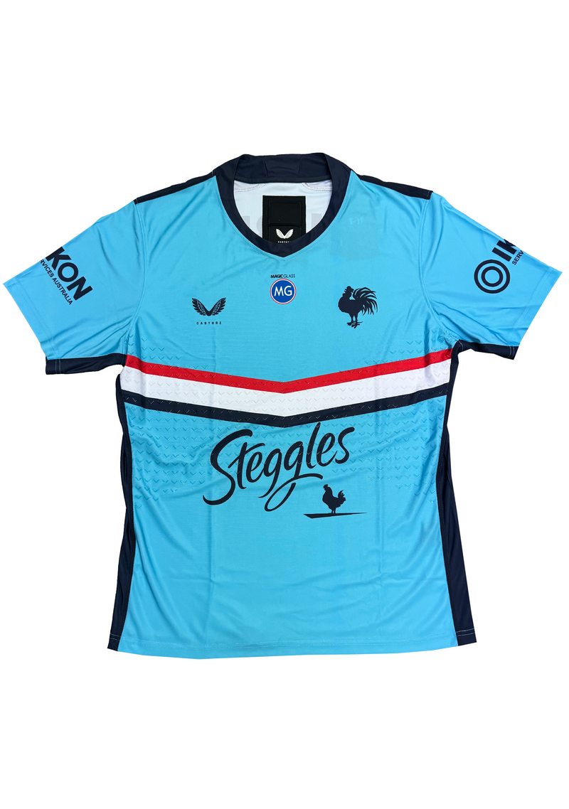Castore Mens Roosters Training Tee <BR> JCSRTJA