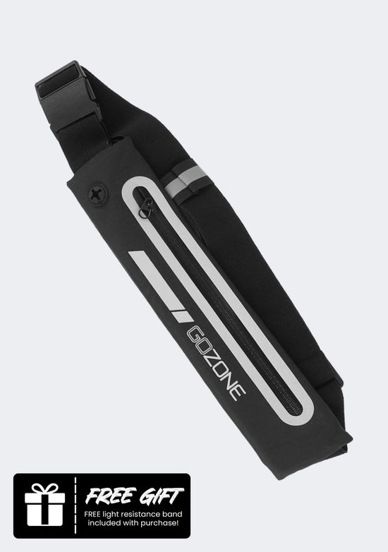 GoZone Slimline Waist Pack with FREE Light Resistance Band