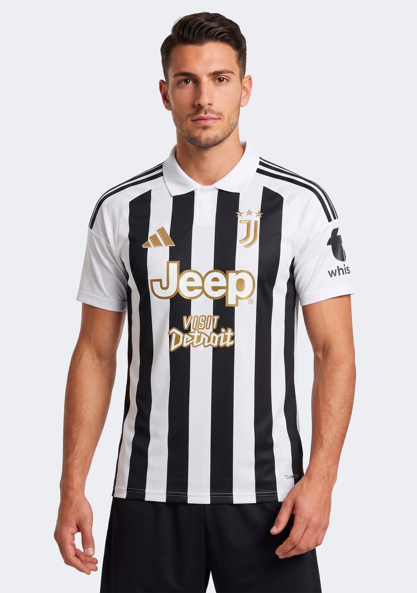 Adidas Men's Juventus 26/27 Home Jersey Visit Detroit