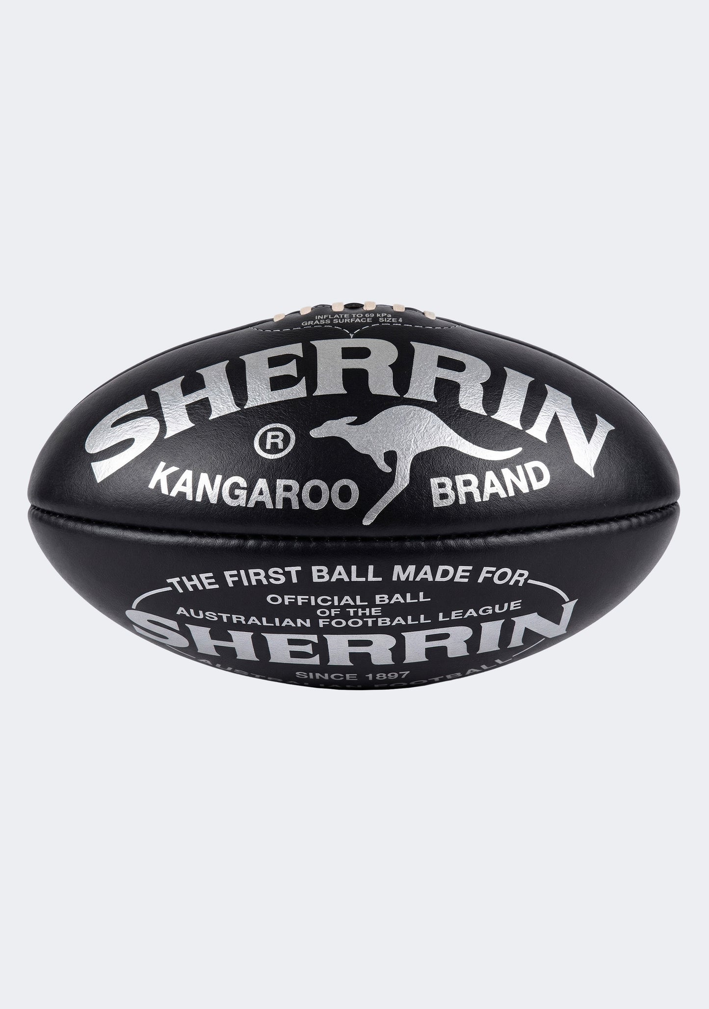 Sherrin KB Black/Silver AFL Football