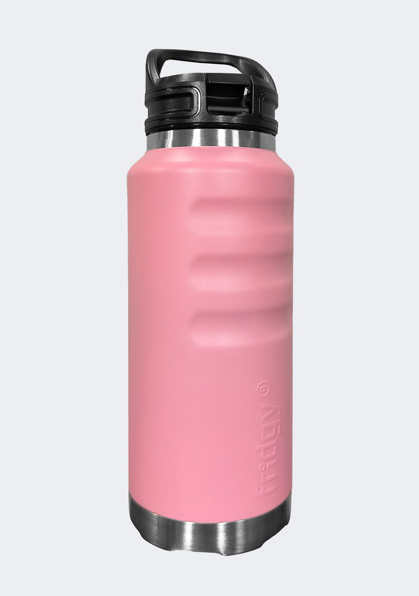 Fridgy 1080mL Grip Range Sippy Lid Water Bottle Light Pink