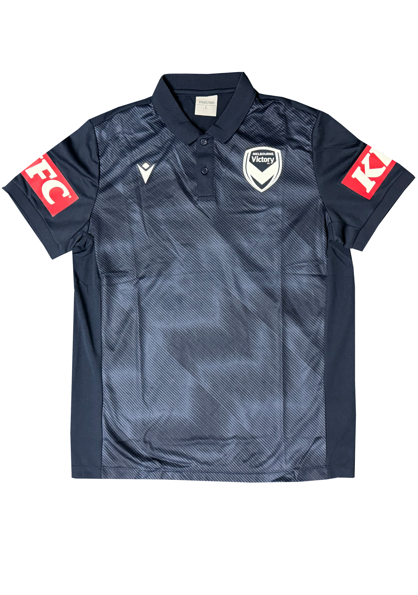 Macron Men's Melbourne Victory Travel Polo <BR> 58567884/58547137