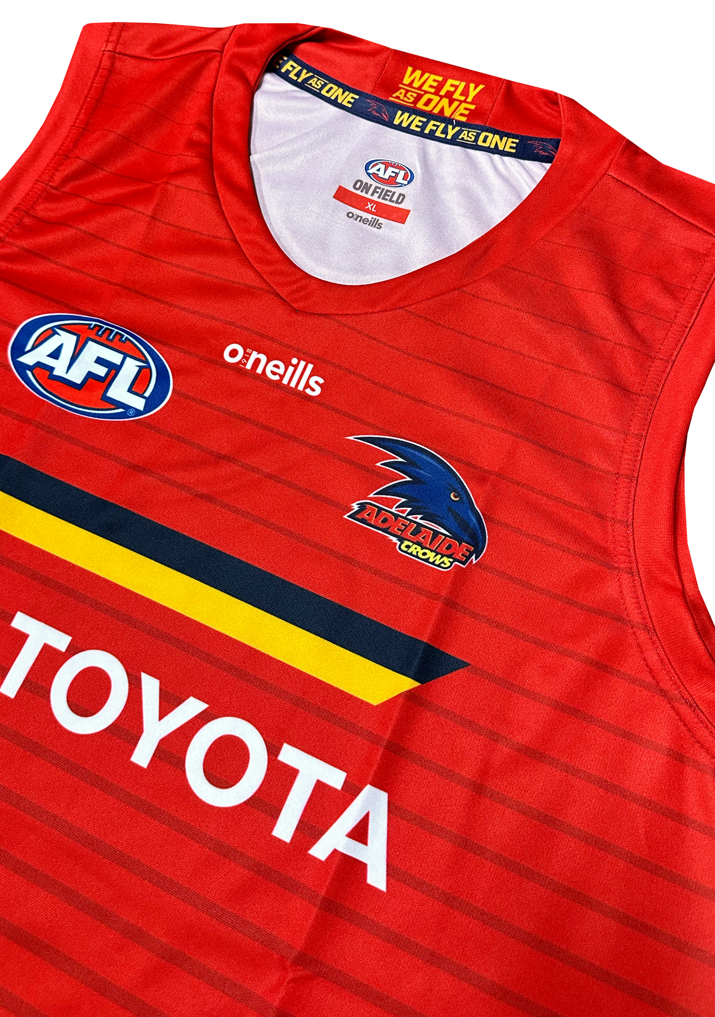 O'Neills Adelaide Crows 2021 Men's Training Guernsey Red