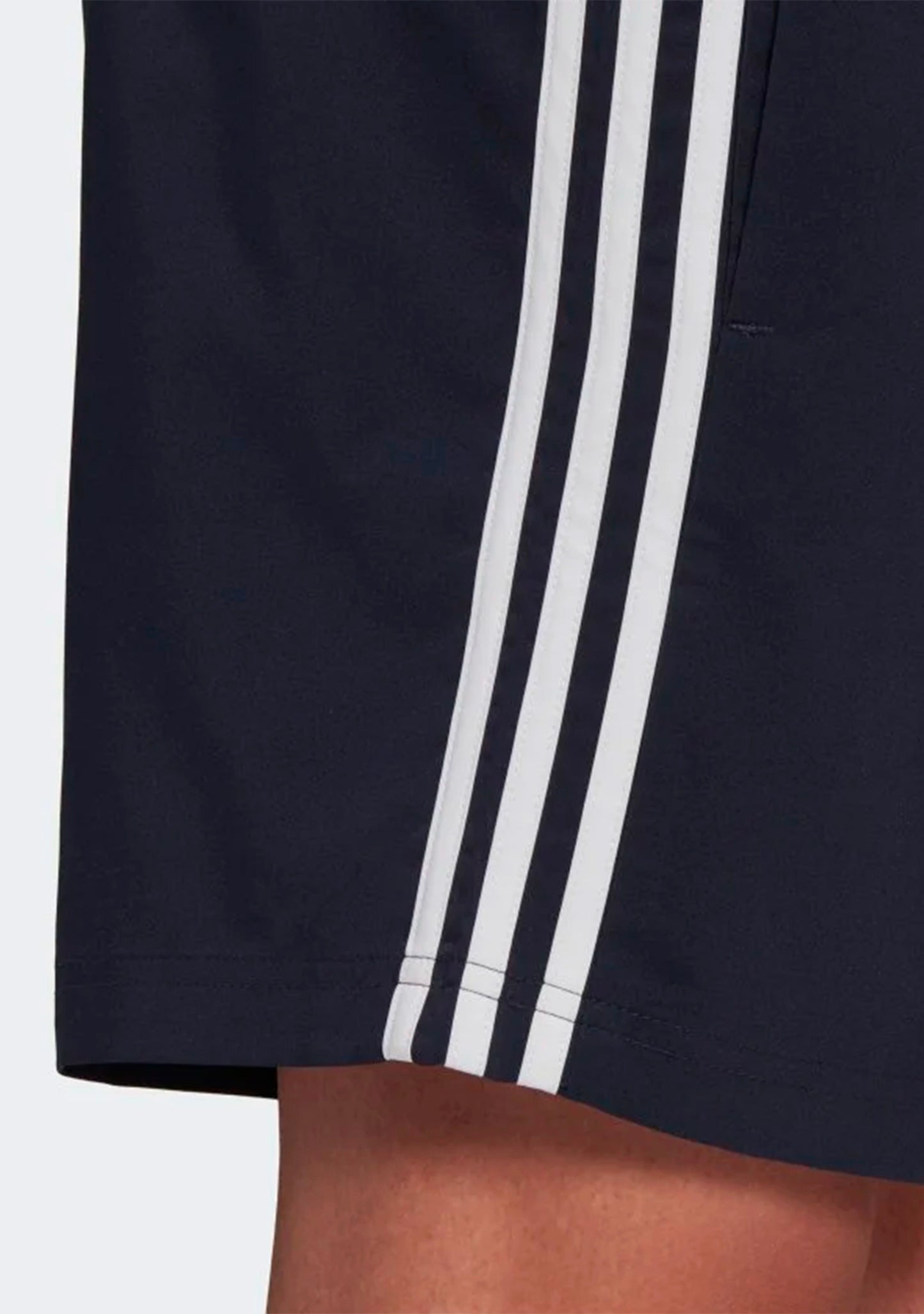 Adidas Men’s Aeroready Essentials Chelsea 3-Stripe Shorts Navy