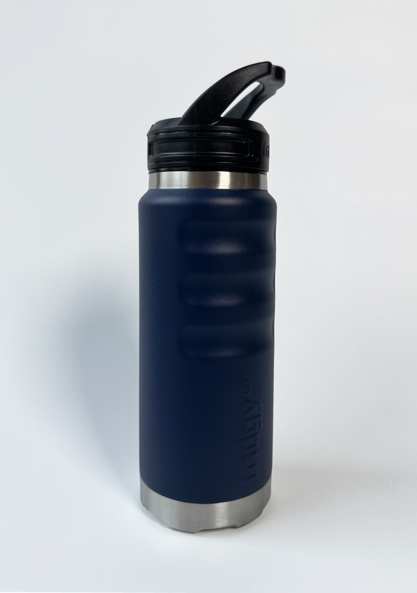 Fridgy 780mL Grip Range Sippy Lid Water Bottle Navy Forge