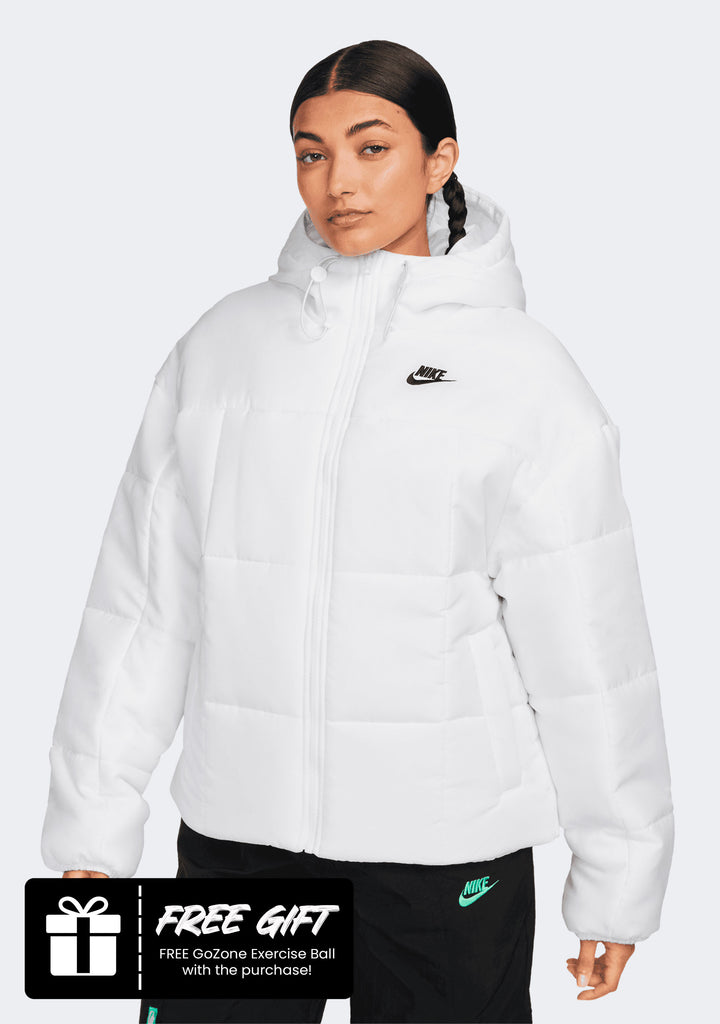 Nike Women's Sportswear Classic Puffer Therma-FIT Loose Hooded Jacket