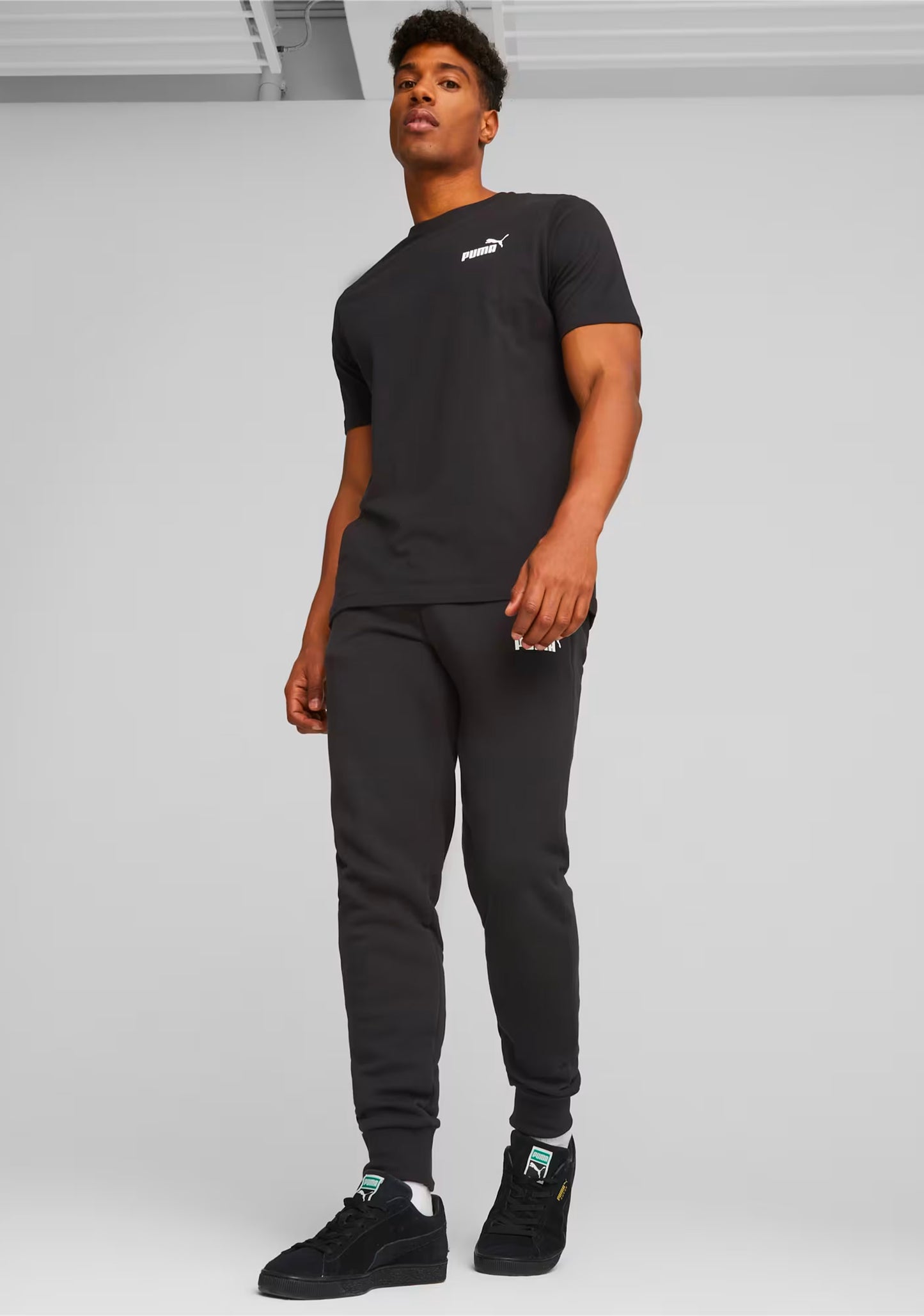 Puma Men’s Essential Small Logo Tee Black