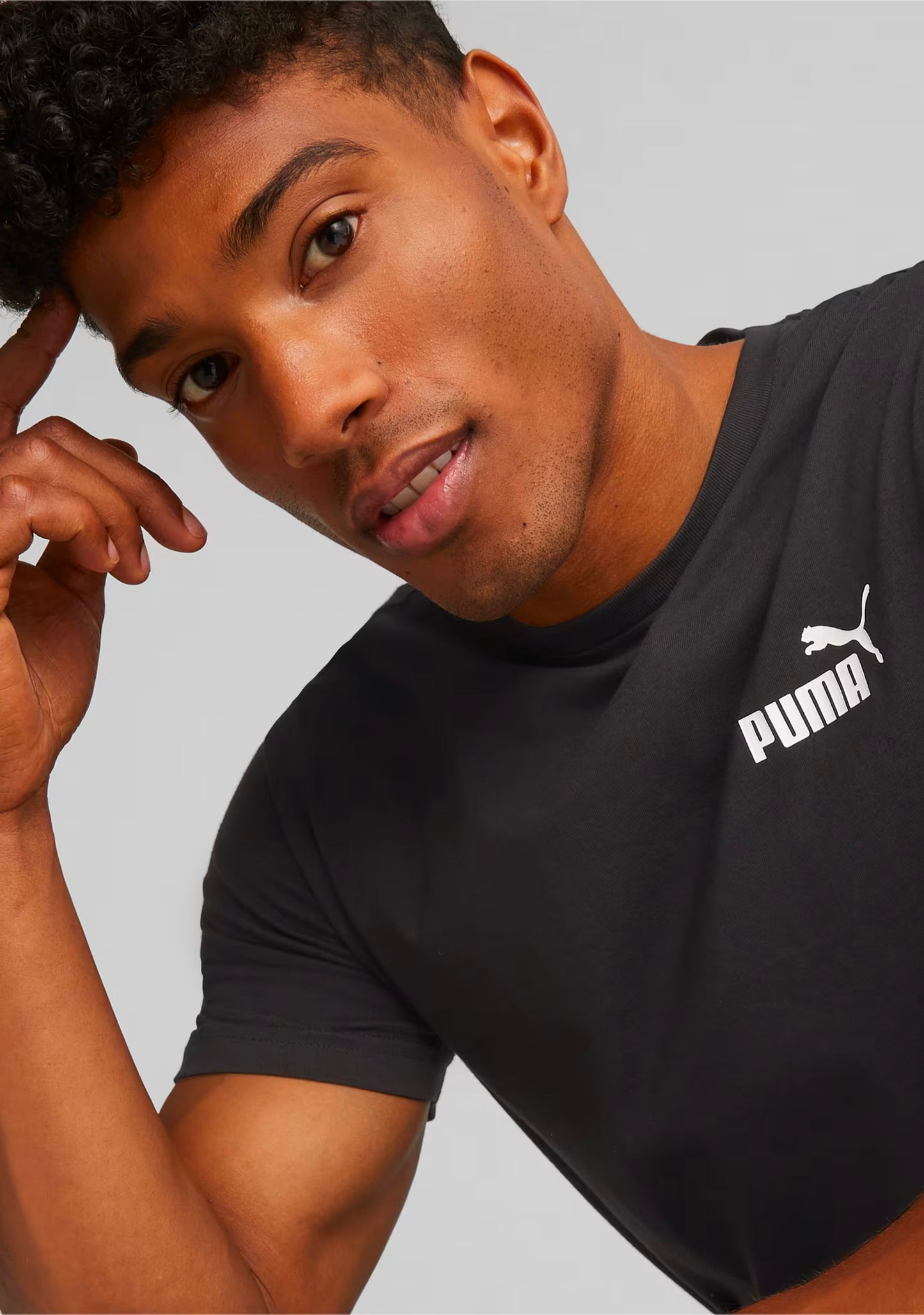 Puma Men’s Essential Small Logo Tee Black