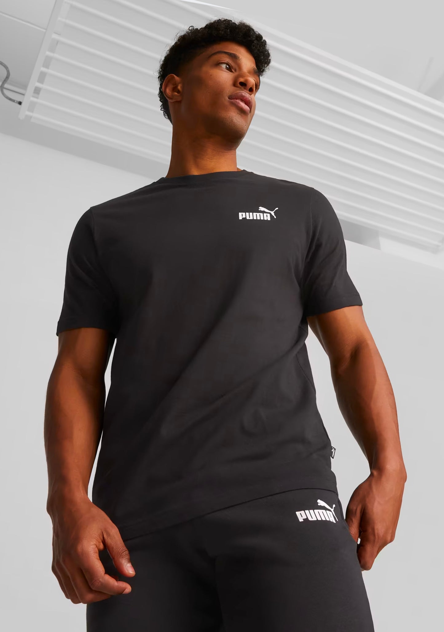 Puma Men’s Essential Small Logo Tee Black