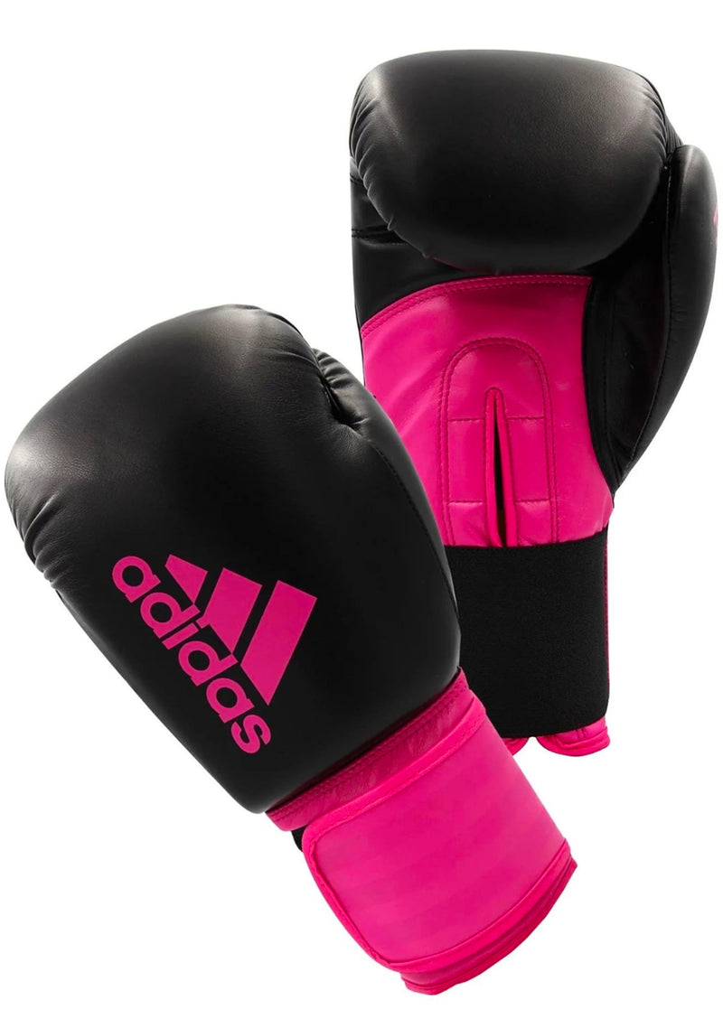 Adidas Hybrid 100 Dynamic Boxing Gloves Pink/Black <br> ADIHDF100