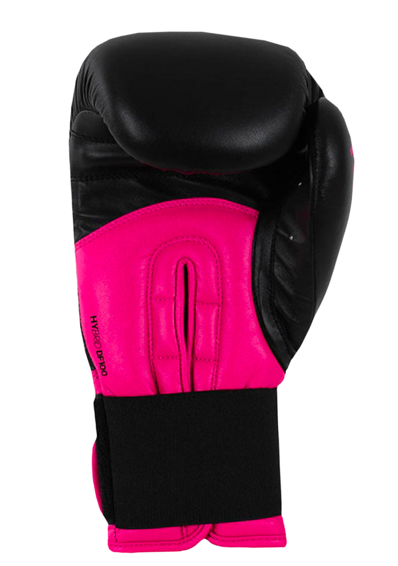 Adidas Hybrid 100 Dynamic Boxing Gloves Pink/Black <br> ADIHDF100