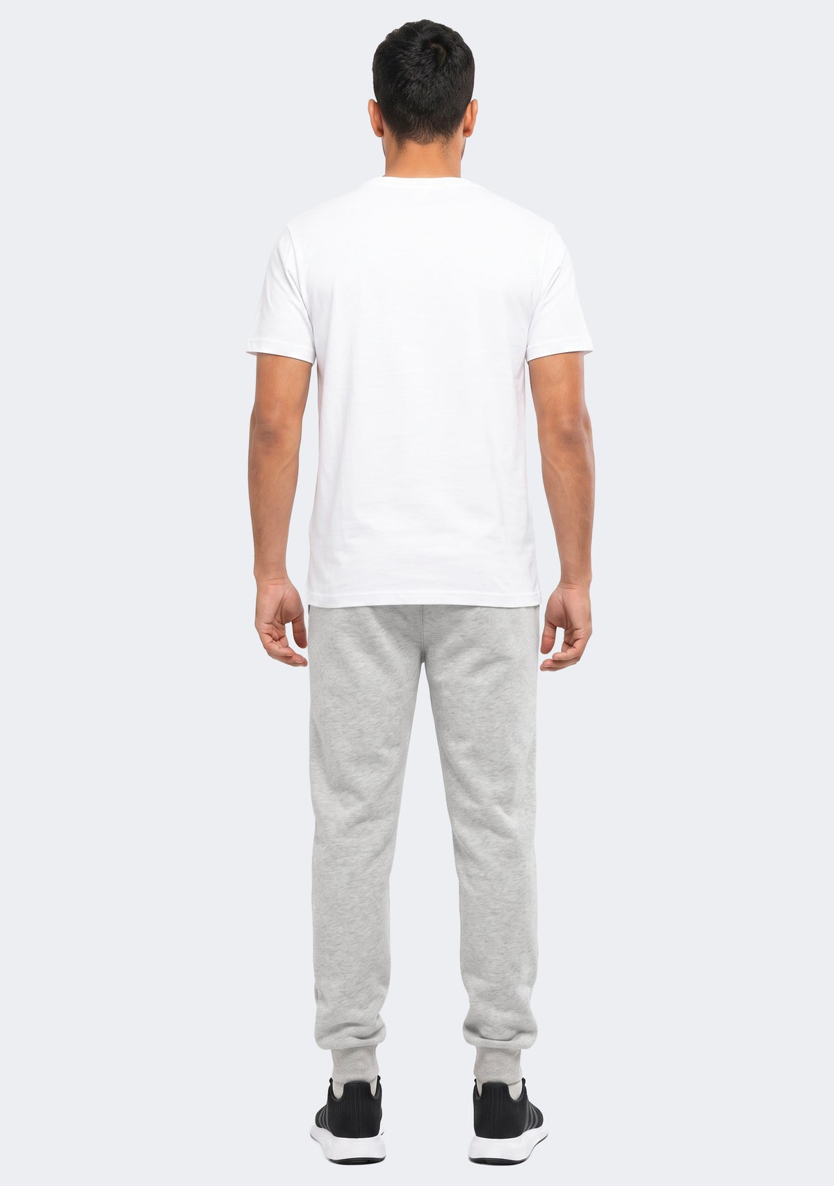 Champion Men's C Logo Cuff Pant Oxford Heather