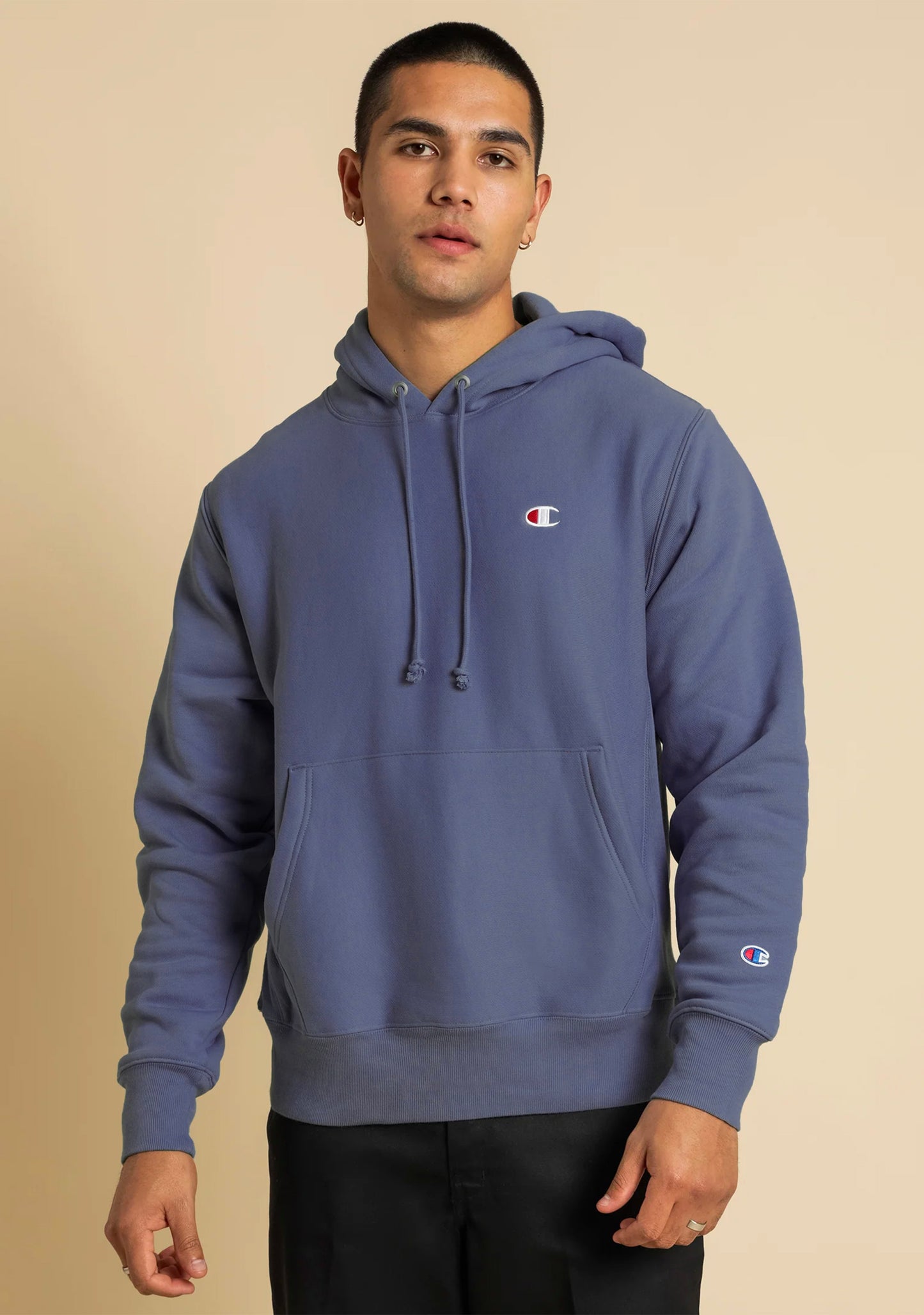 Champion Men's Reverse Weave Small C Hoodie