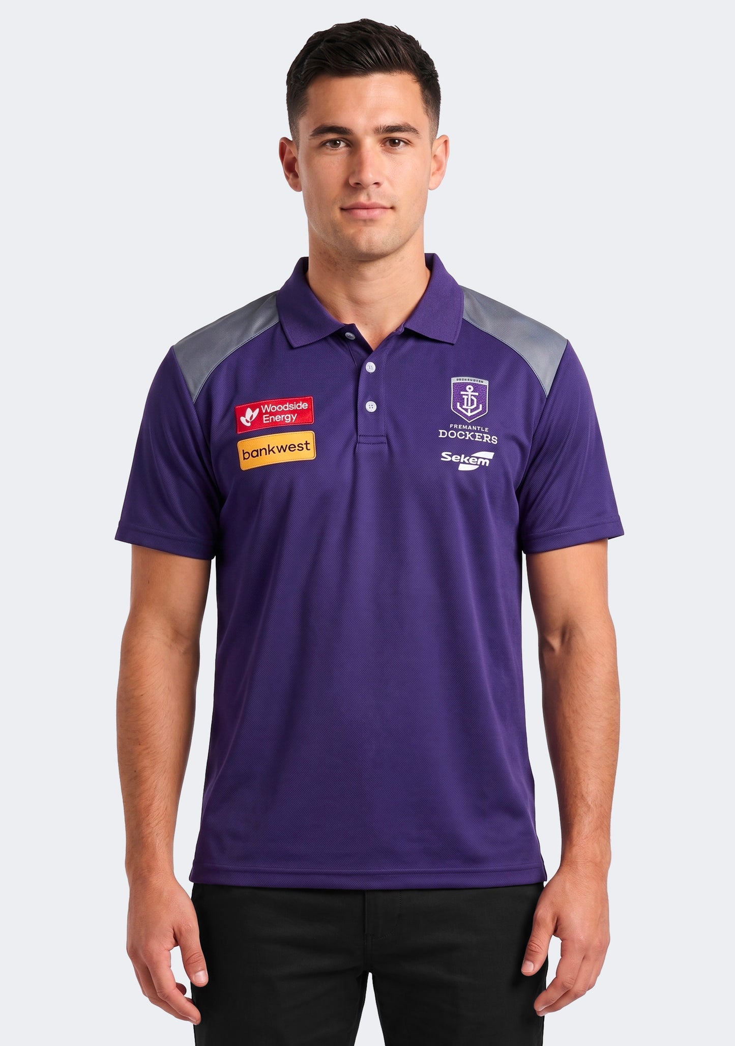 Burley Sekem Men's Fremantle Dockers Player Polo