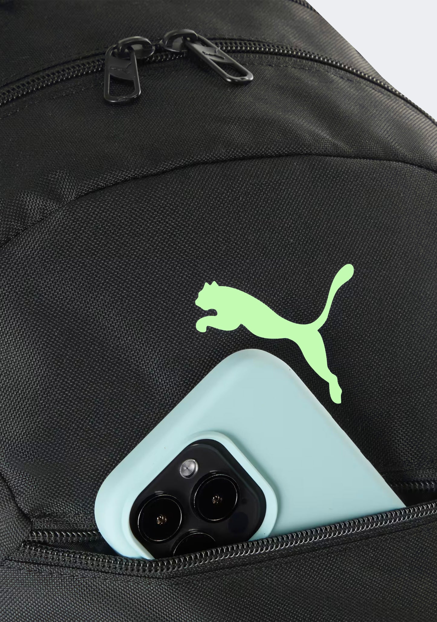 Puma Fundamental Backpack Black/Fluro 20L