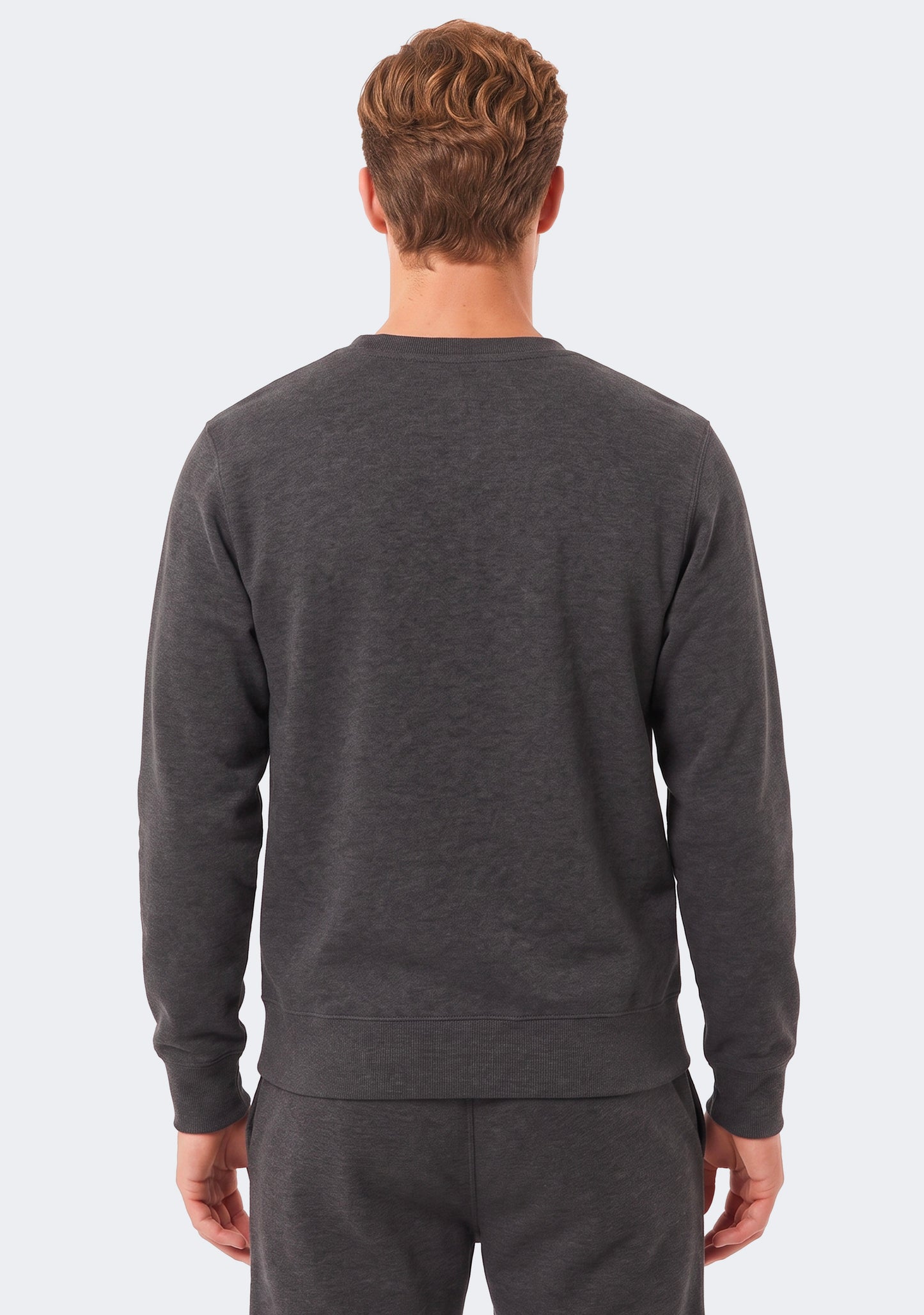 Champion Men’s Script Crew Granite Heather
