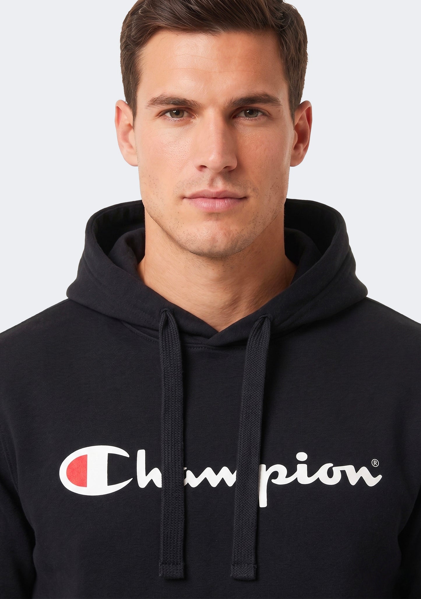 Champion Men’s Script Hoodie Black