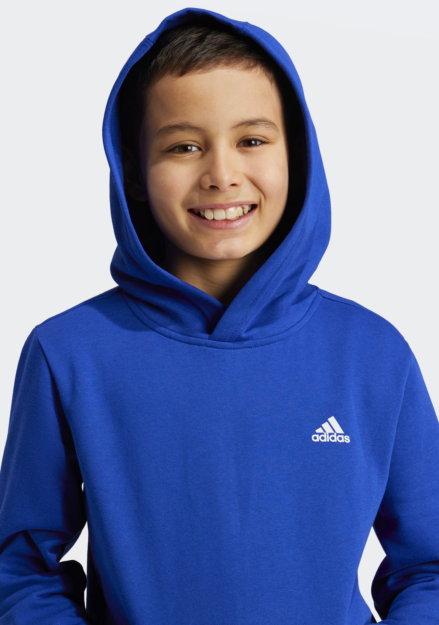 Adidas Kids' Essentials Small Logo Feel Cozy Fleece Hoodie
