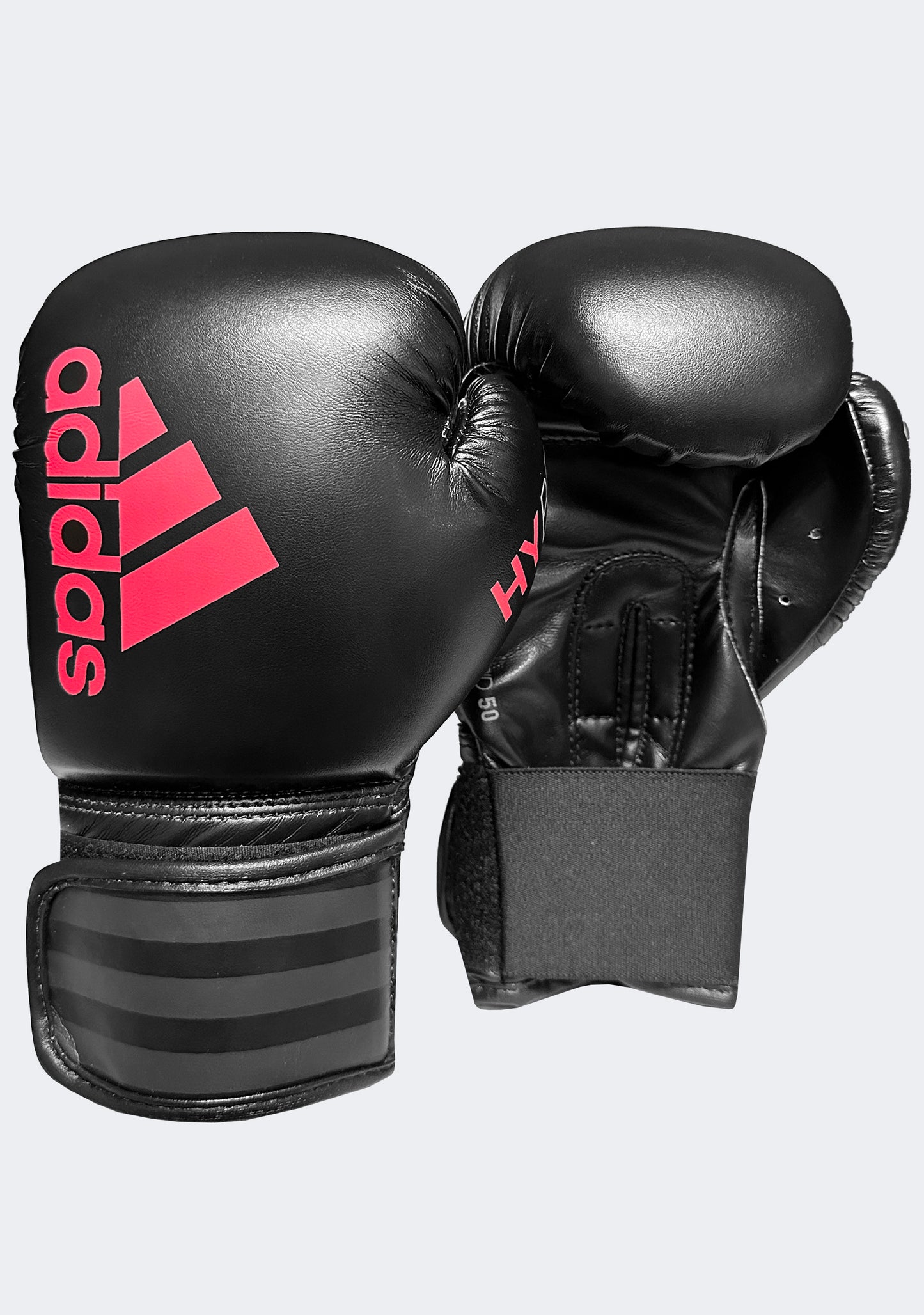 Adidas Kids’ Hybrid 50 Boxing Gloves - Black/Red