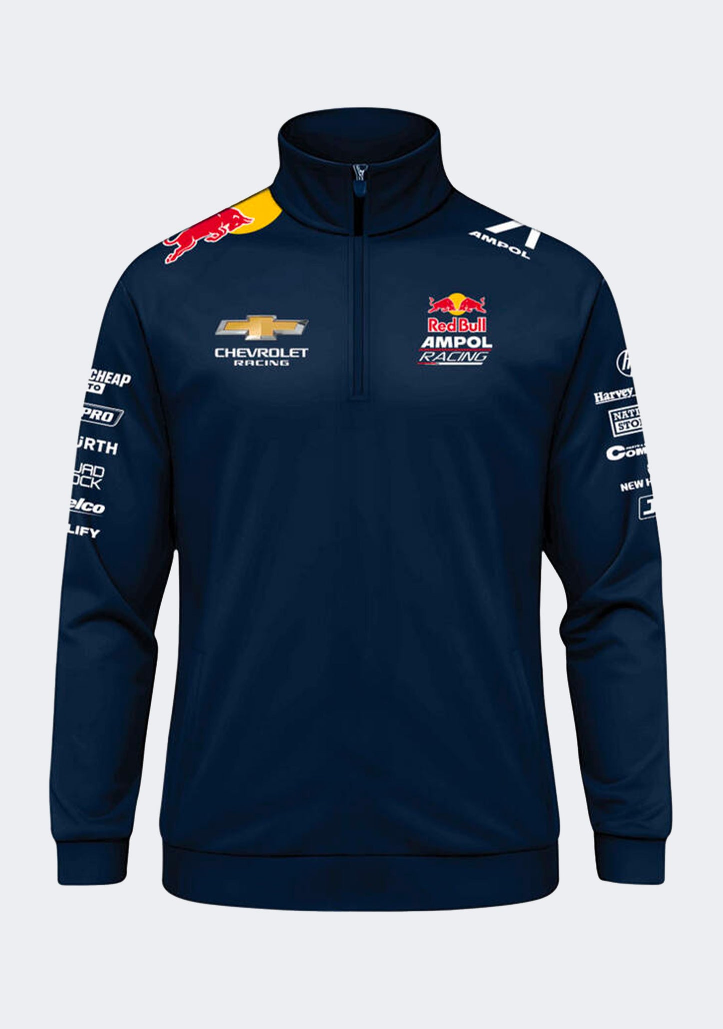 Red Bull Ampol Racing Men's Lightweight Quarter Zip Pullover