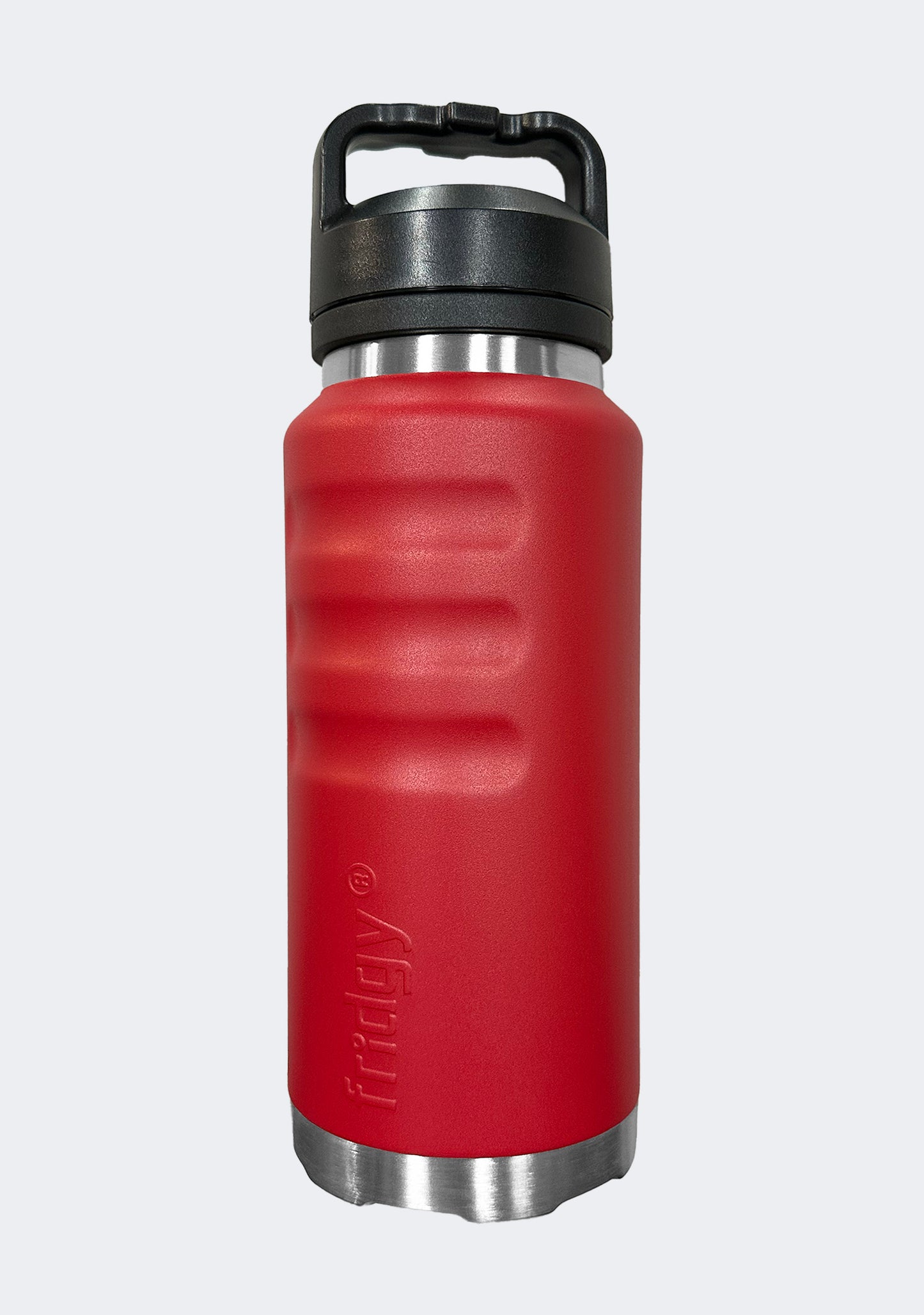 Fridgy 1080mL Grip Range Dual Lid Water Bottle Red