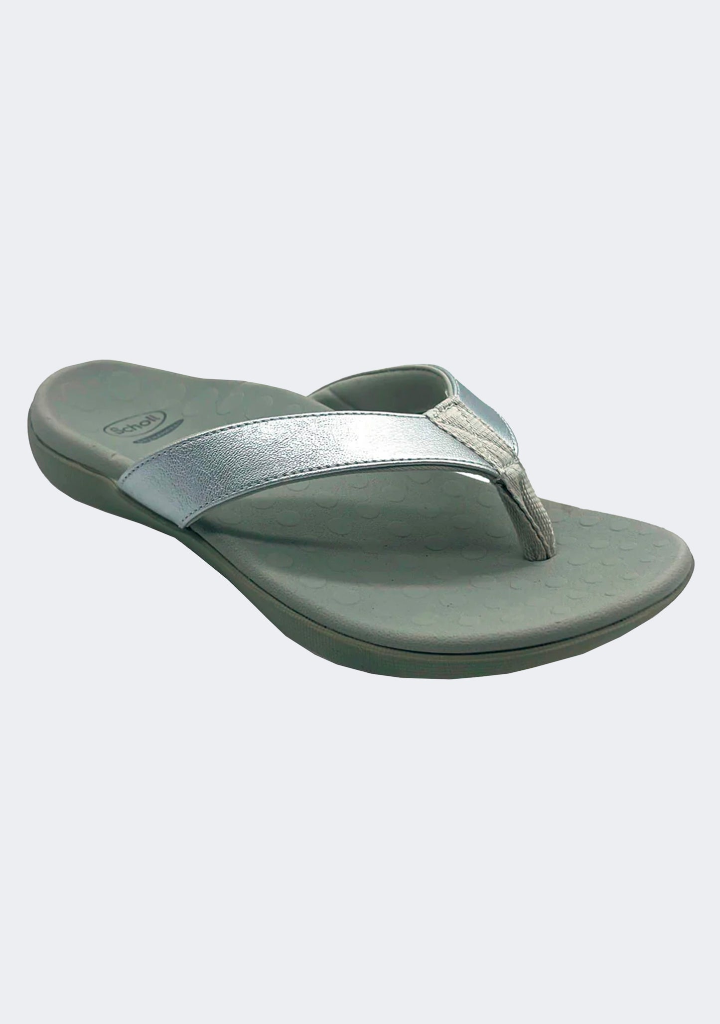 Scholl Orthaheel Women's Sonoma II Sandals Smooth/Silver