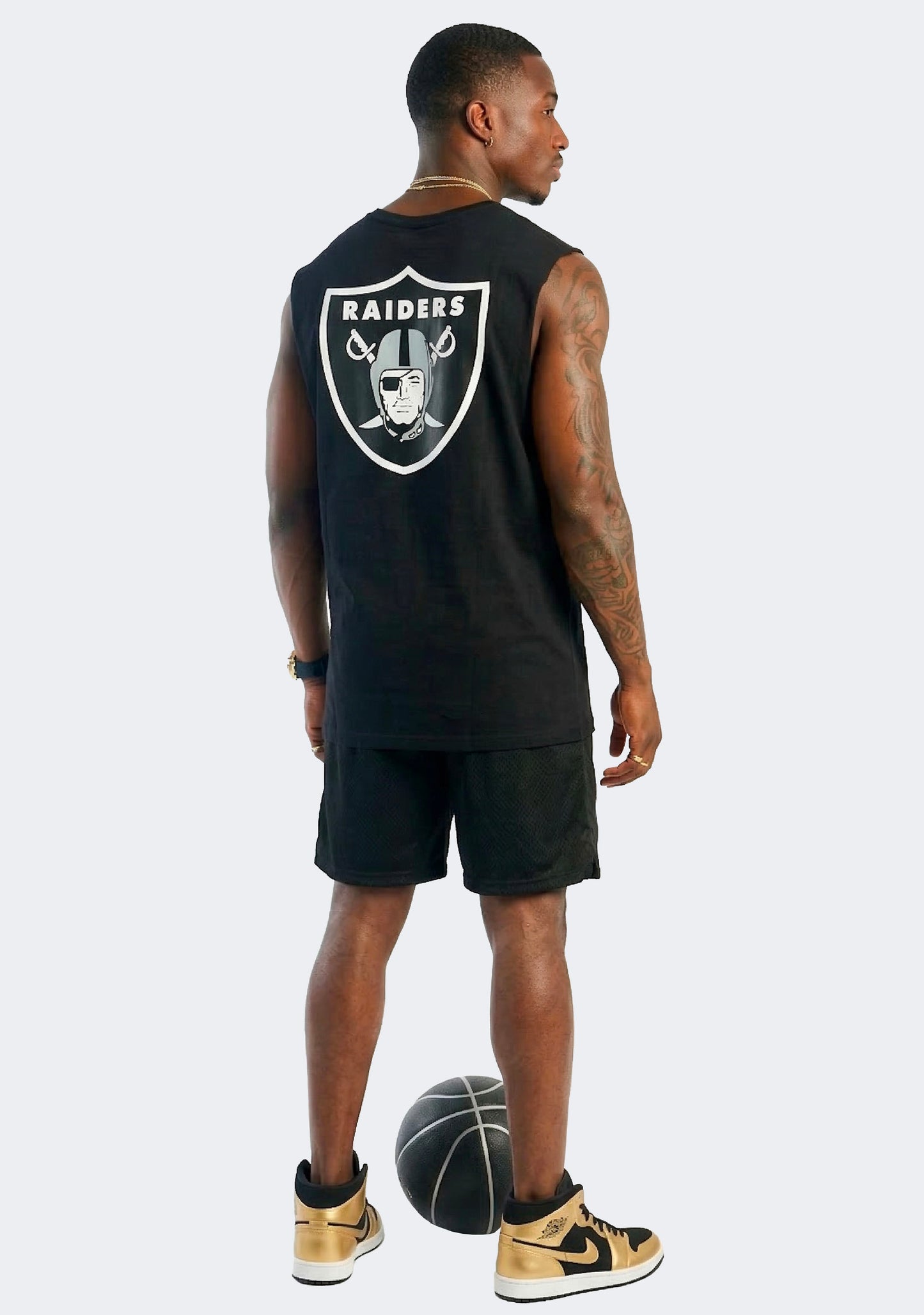 Majestic Athletic Men's Las Vegas Raiders Muscle Tank