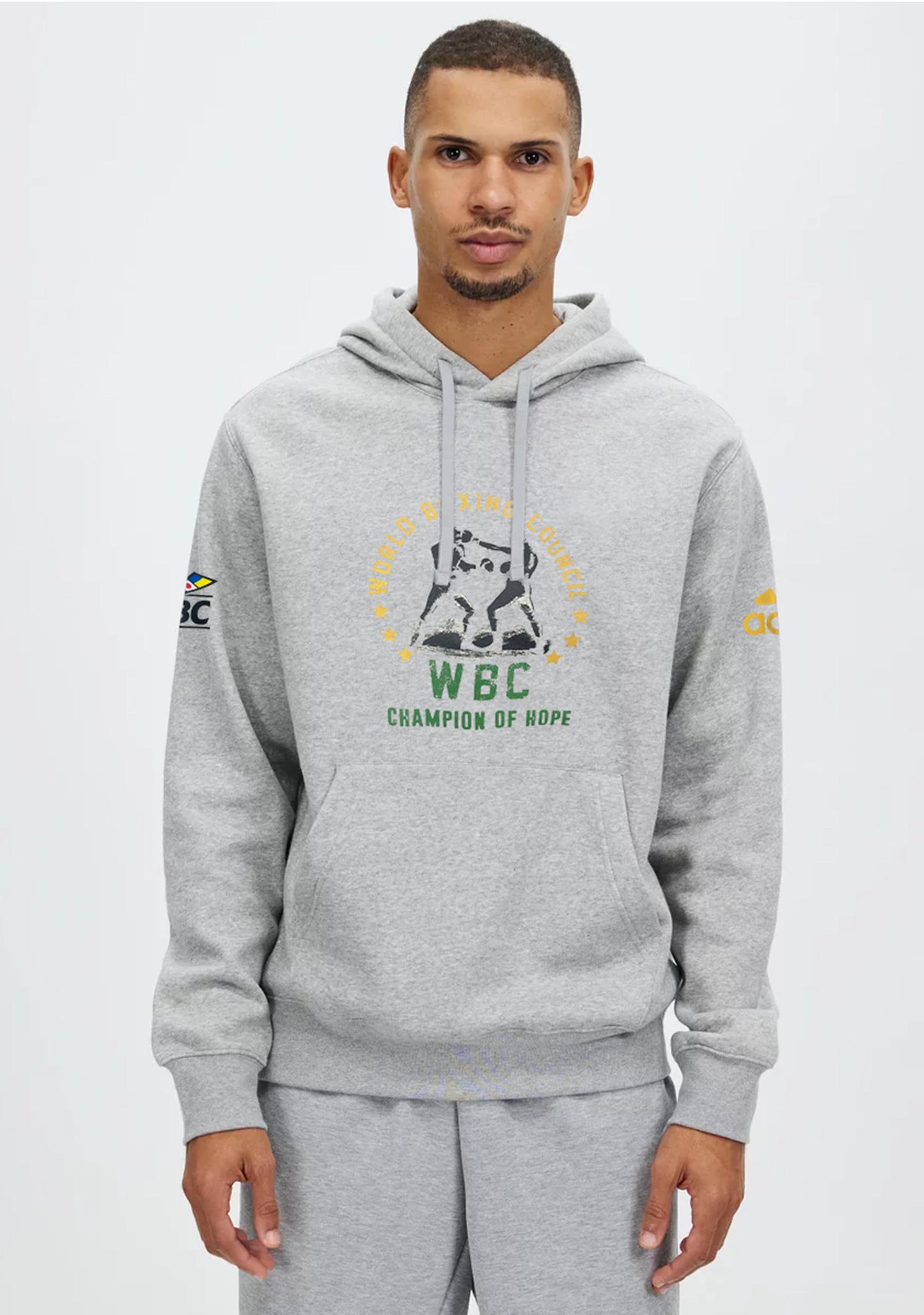 Adidas Men's WBC Heritage Hoodie Grey