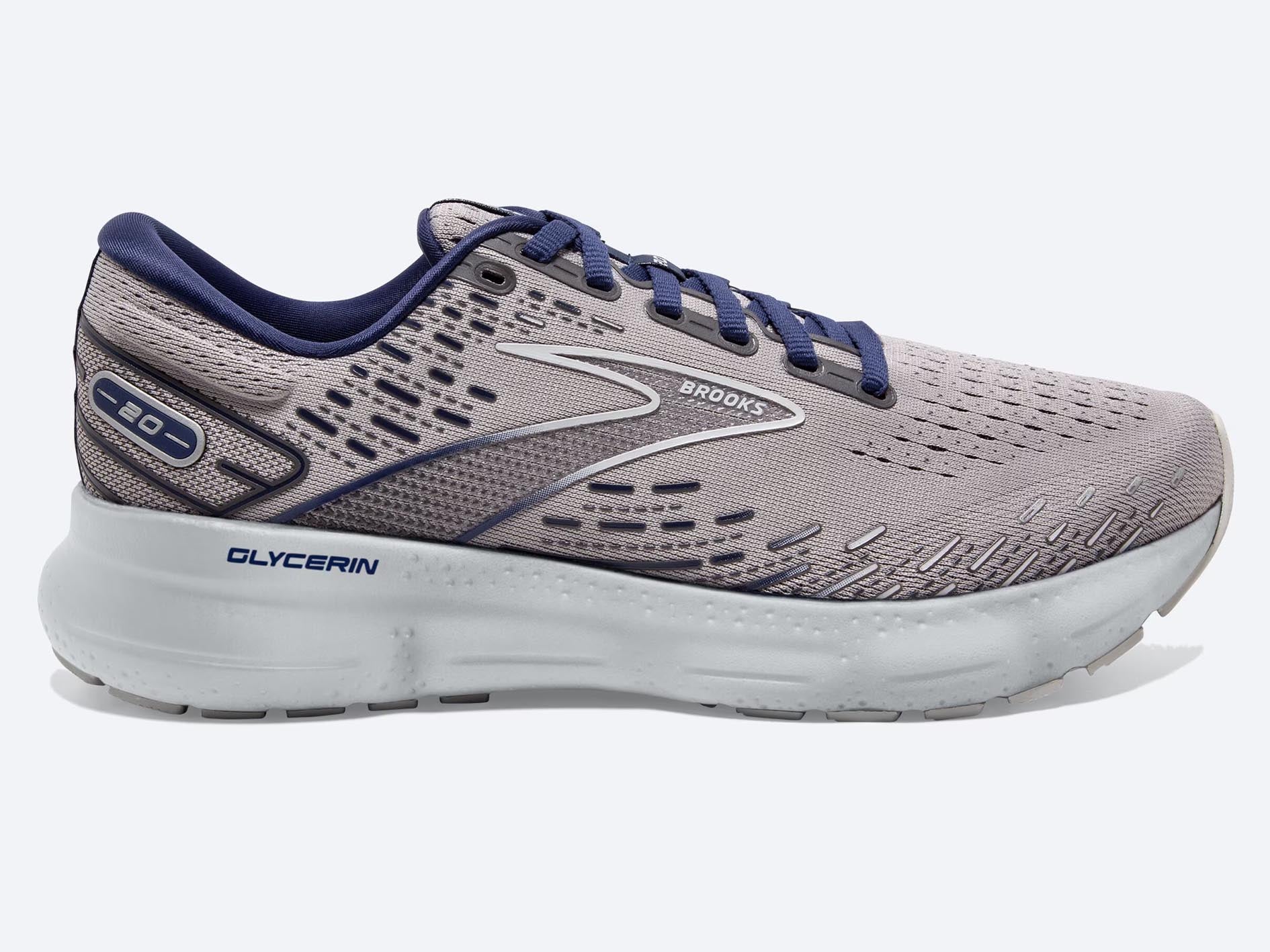 Brooks Mens Glycerin 20 110382 1D 070 Jim Kidd Sports