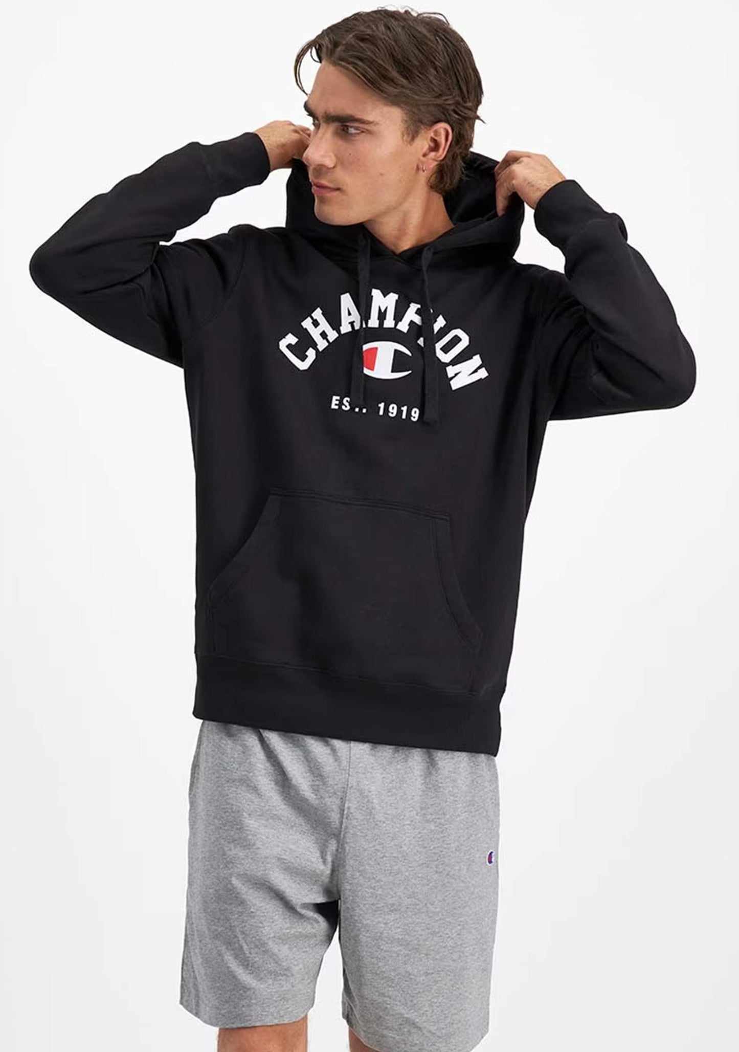 Champion Mens Sporty Hoodie