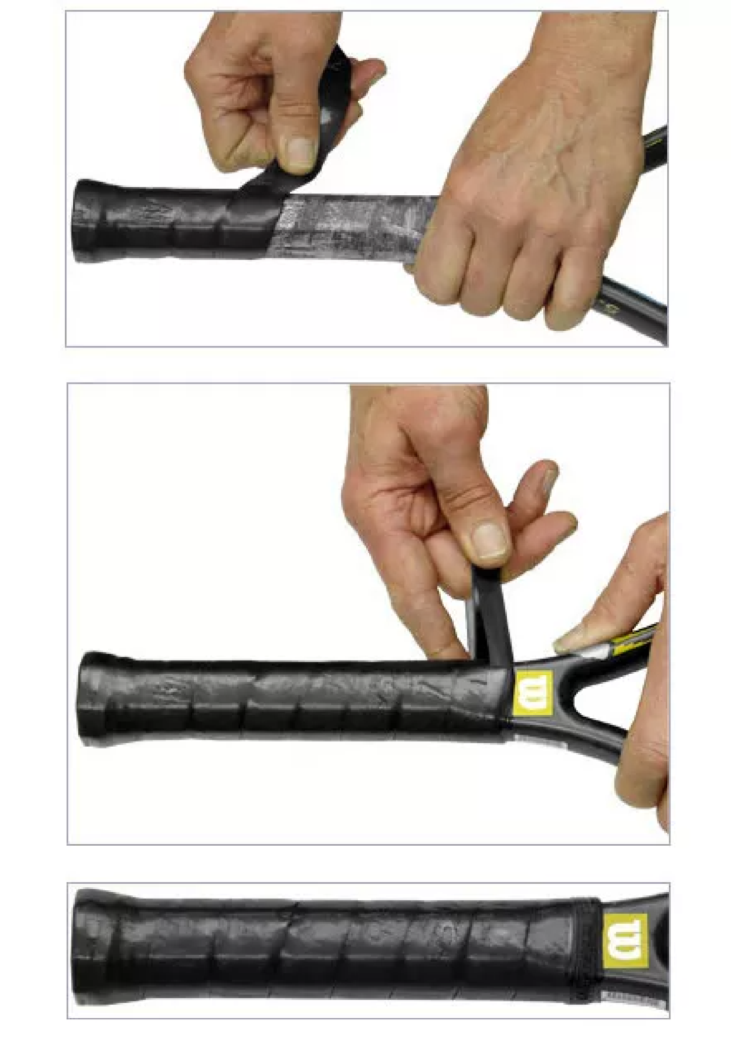 Dunlop Hydramax Pro Squash Racket Grips 2 Pcs Black