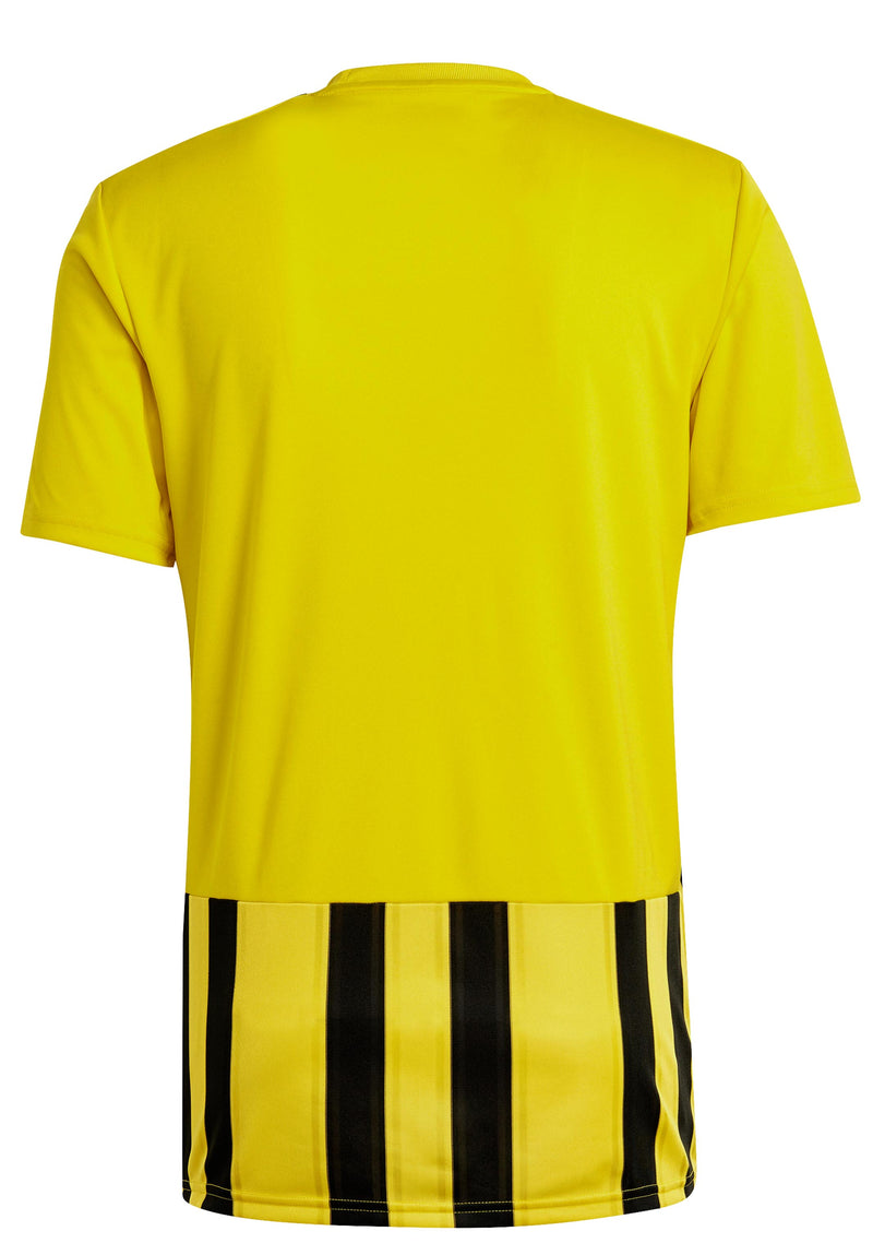 Adidas Mens Striped 21 Jersey Yellow/Black <br> GV1378