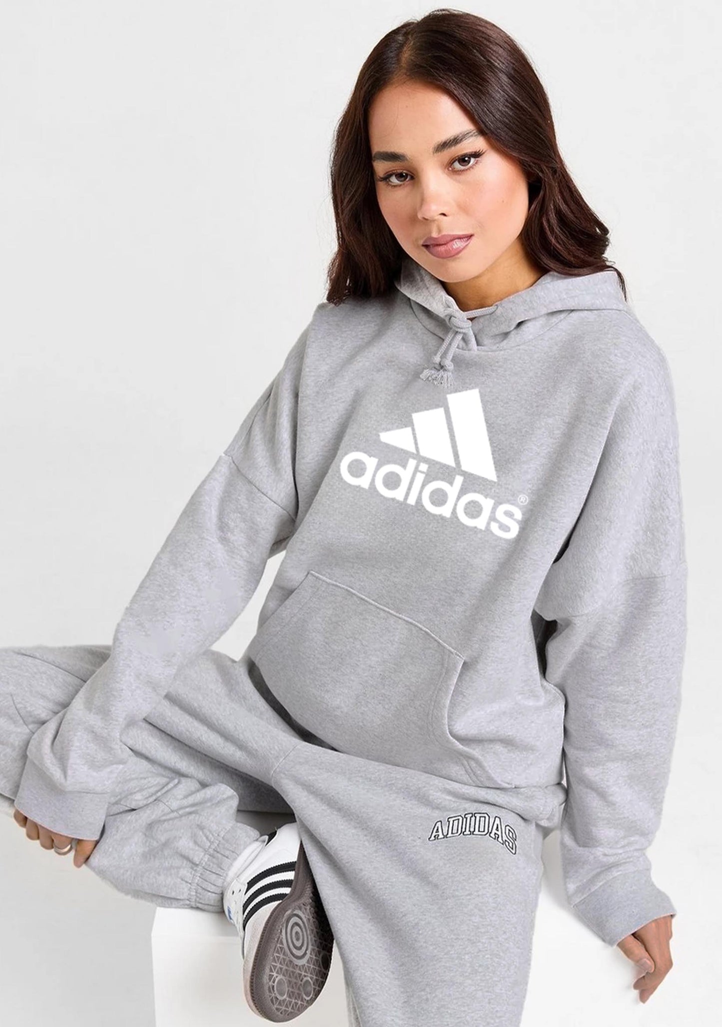 Adidas Women's Essentials Logo Boyfriend Fleece Hoodie
