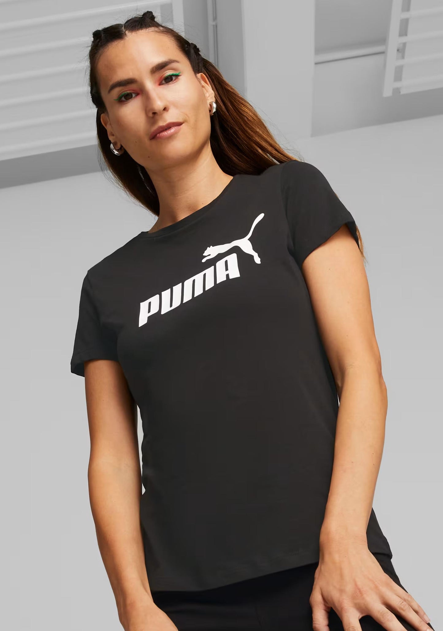 Puma Womens Essential Logo Cotton Tee