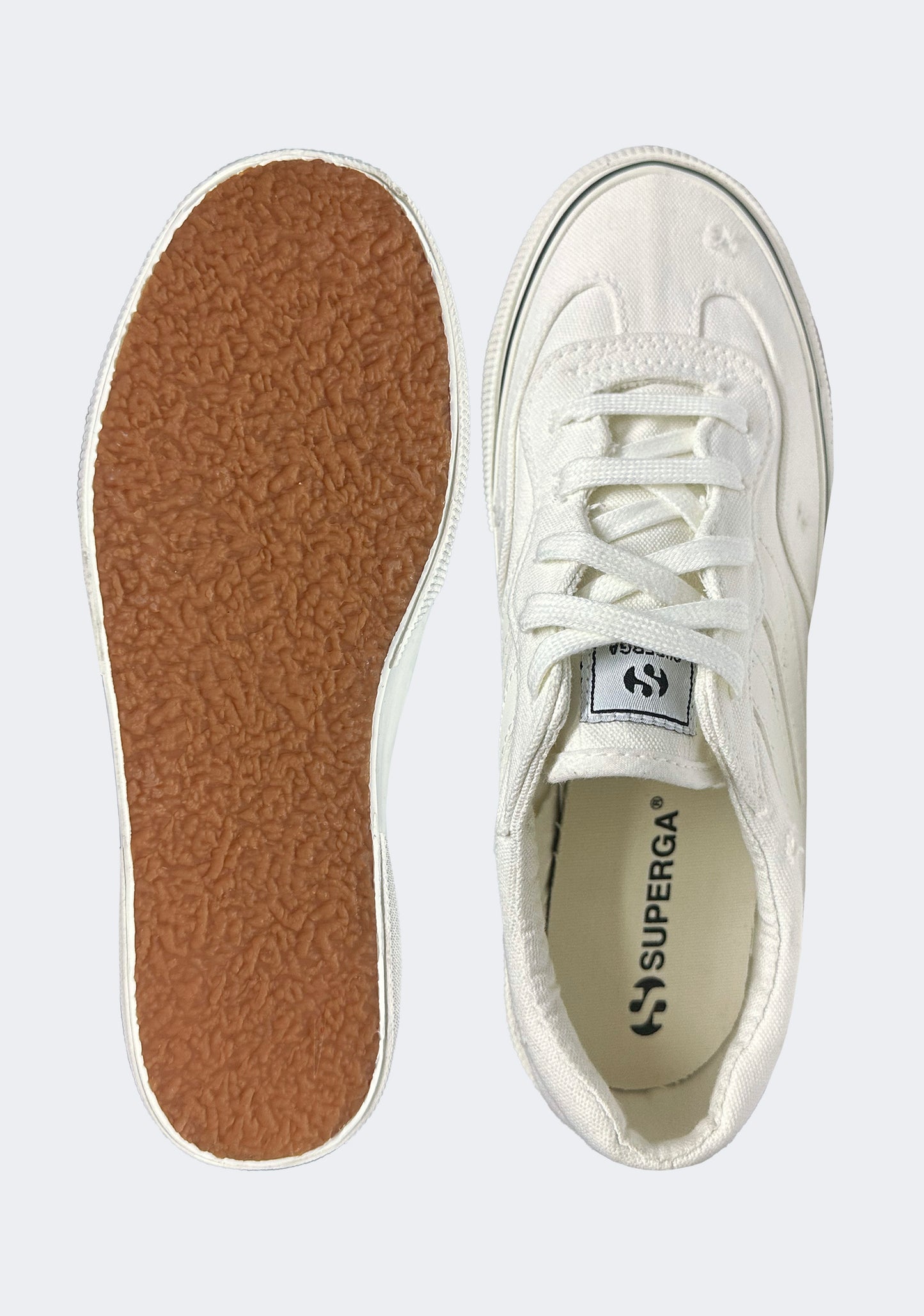 Superga 3041 Revolley Platform Stone Washed