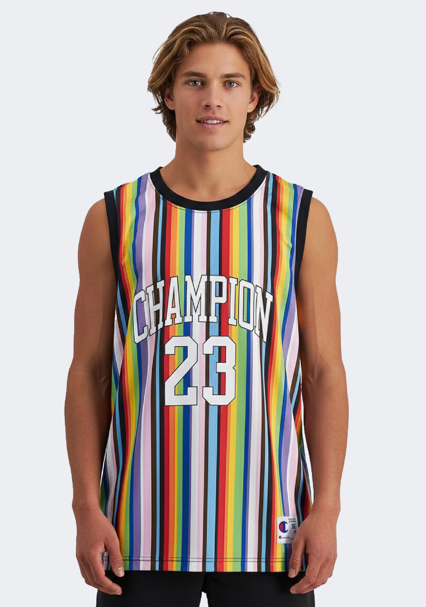 Champion Men's LFS Pride BBall Tank